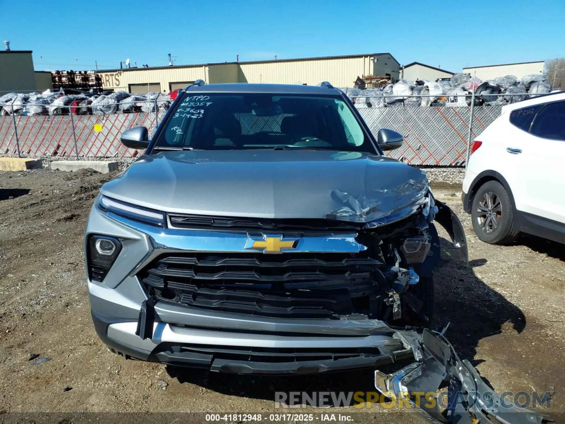 12 Photograph of a damaged car KL79MRSL4RB043603 CHEVROLET TRAILBLAZER 2024