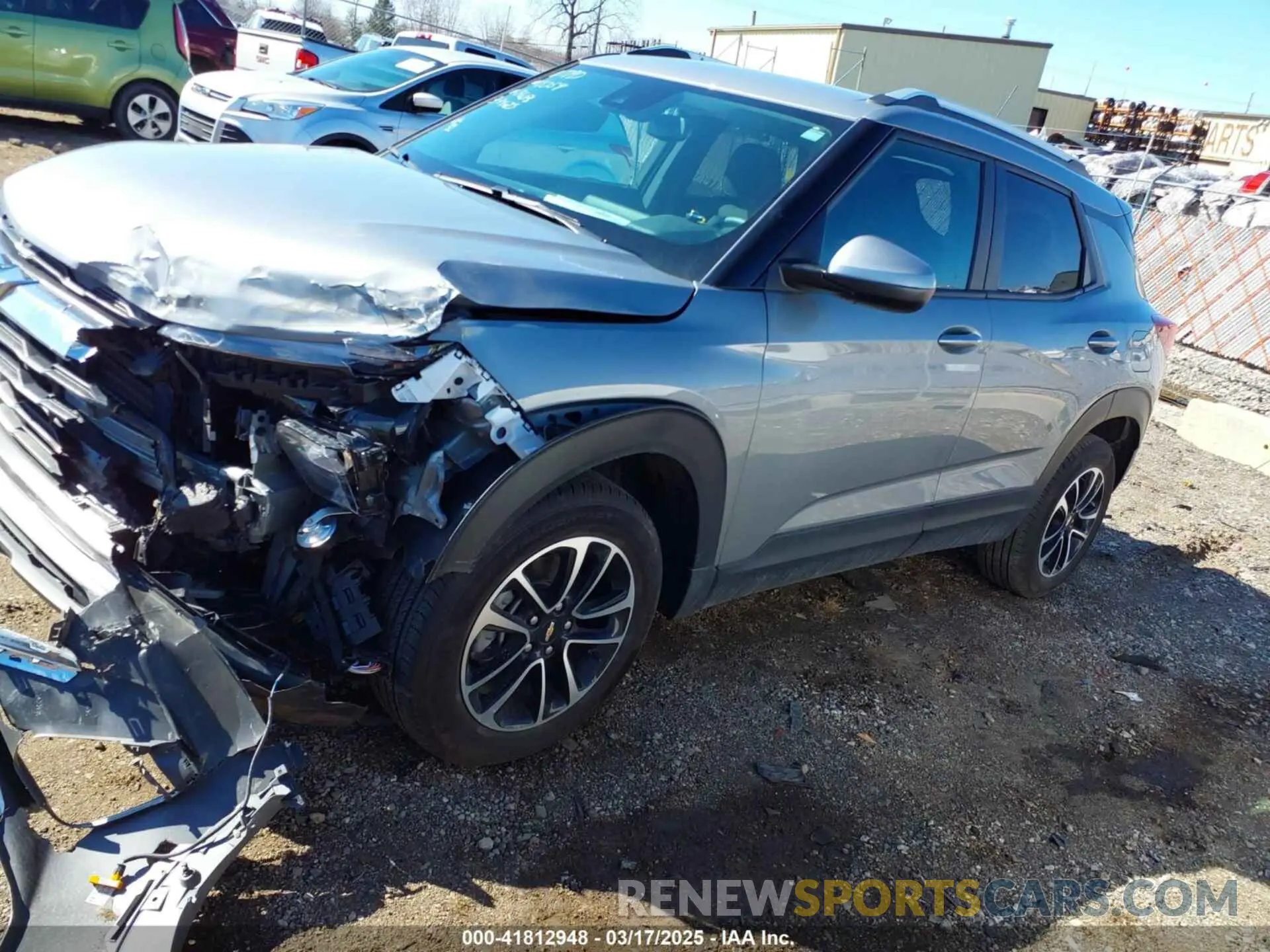 14 Photograph of a damaged car KL79MRSL4RB043603 CHEVROLET TRAILBLAZER 2024