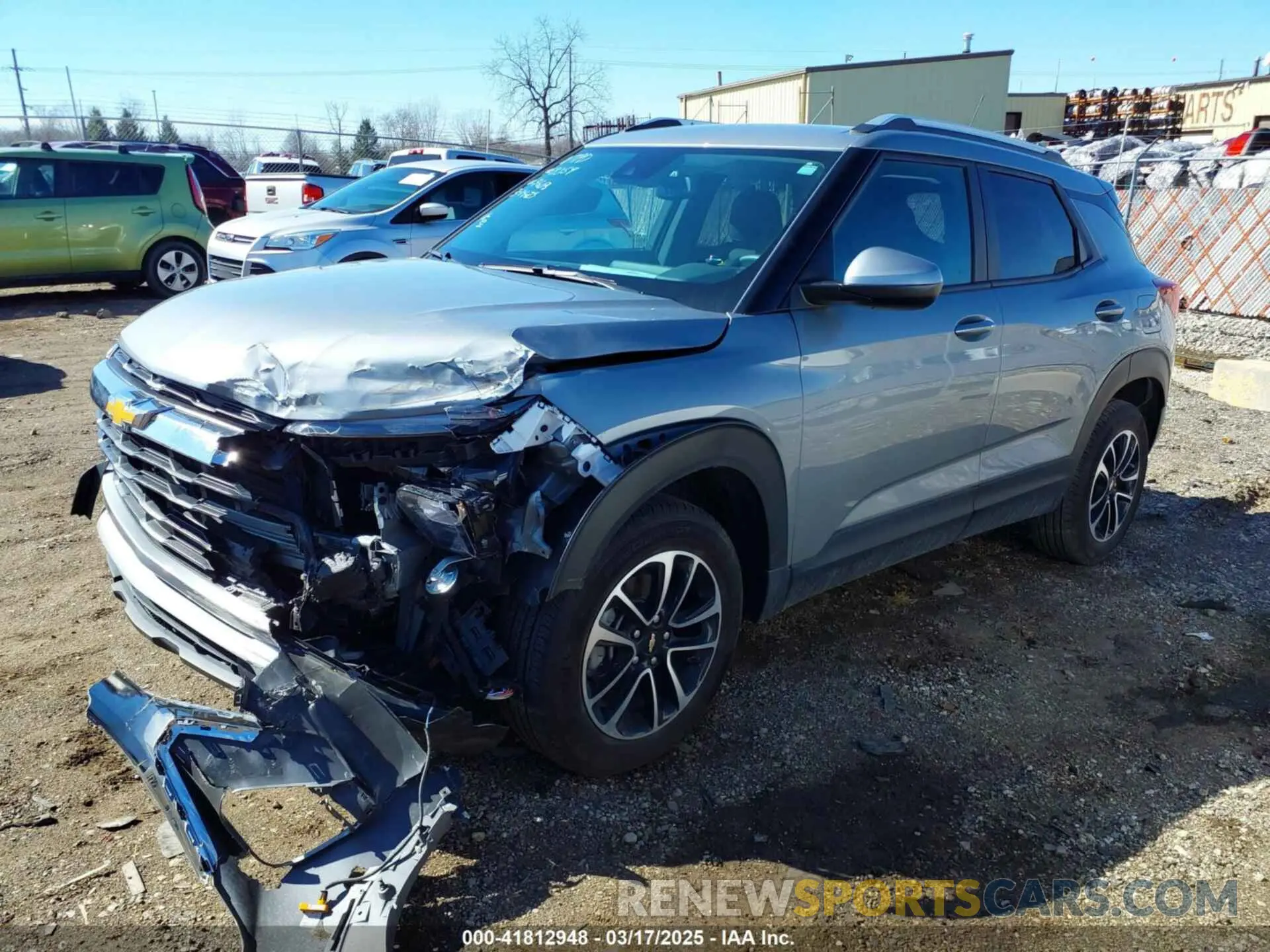2 Photograph of a damaged car KL79MRSL4RB043603 CHEVROLET TRAILBLAZER 2024