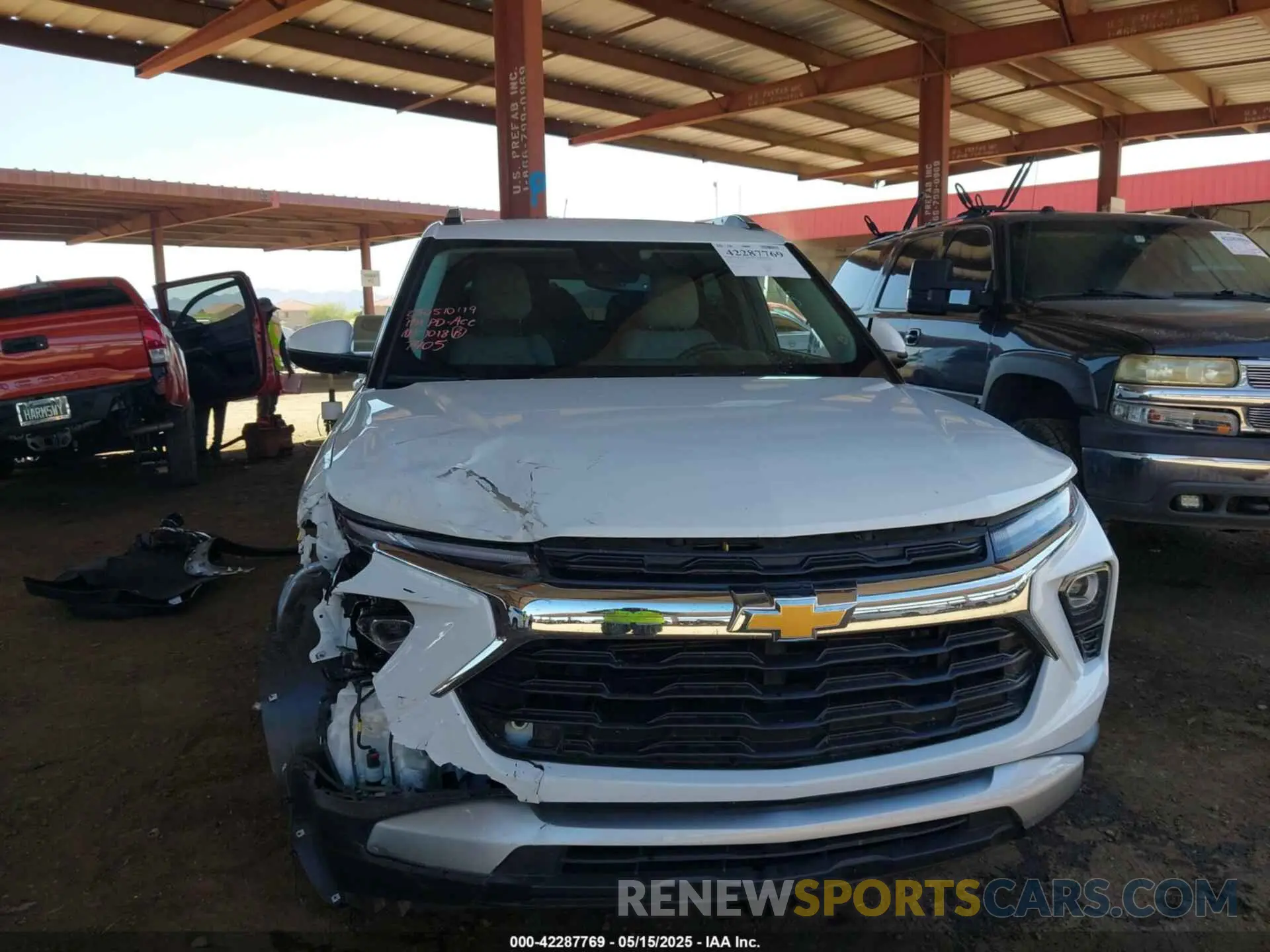 6 Photograph of a damaged car KL79MRSL5RB077405 CHEVROLET TRAILBLAZER 2024