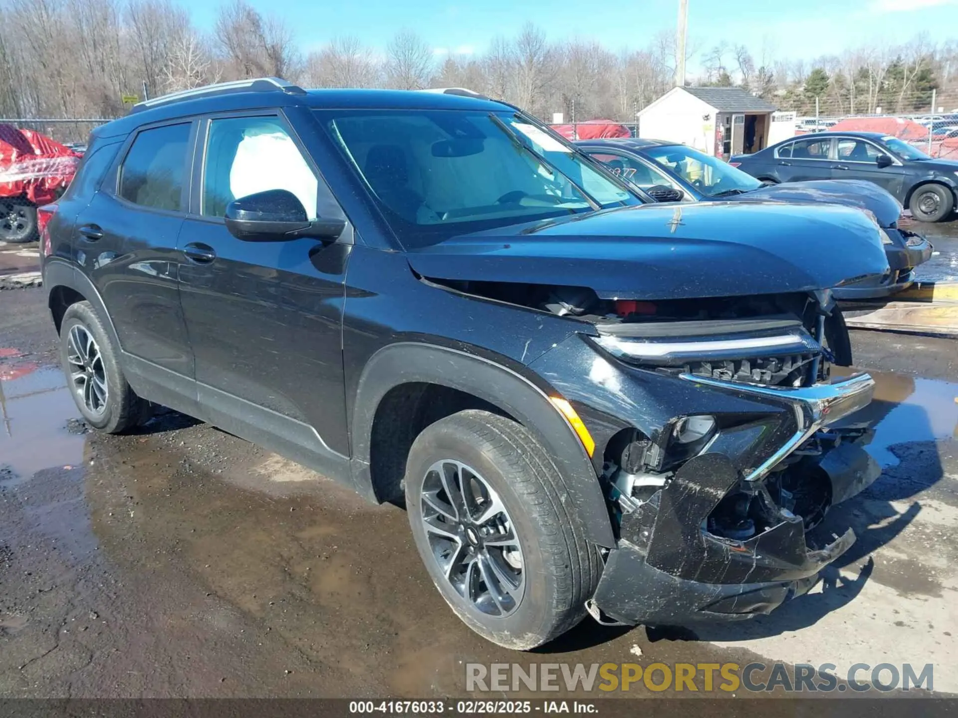 1 Photograph of a damaged car KL79MRSL6RB055042 CHEVROLET TRAILBLAZER 2024