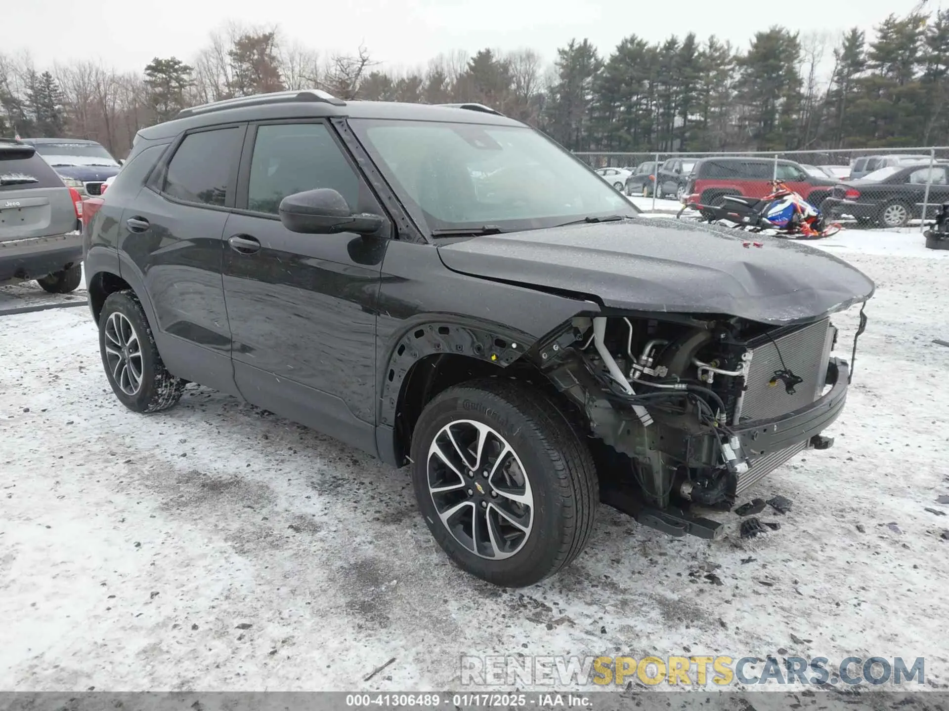 1 Photograph of a damaged car KL79MRSL6RB103591 CHEVROLET TRAILBLAZER 2024