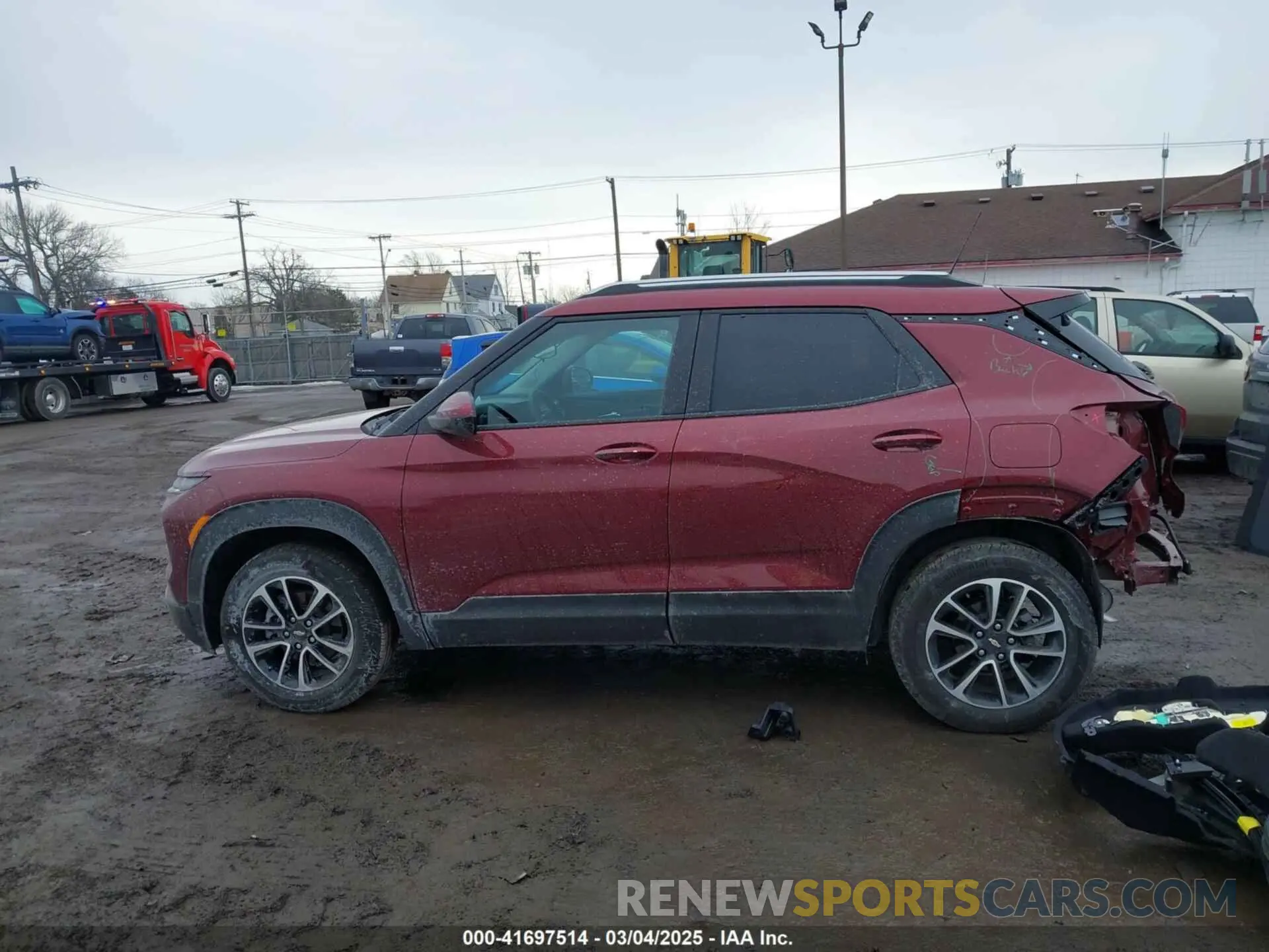 14 Photograph of a damaged car KL79MRSL8RB183007 CHEVROLET TRAILBLAZER 2024