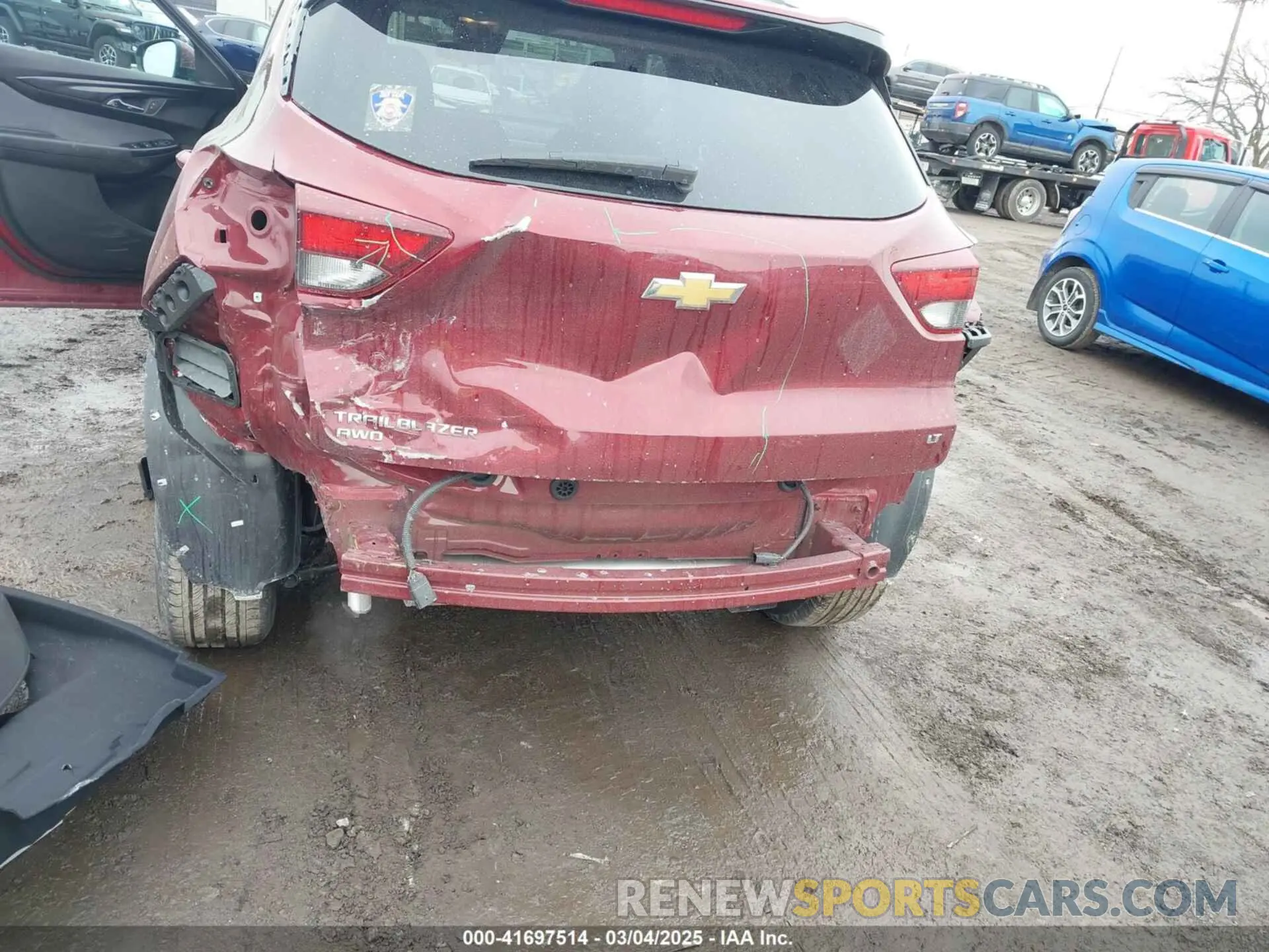 6 Photograph of a damaged car KL79MRSL8RB183007 CHEVROLET TRAILBLAZER 2024