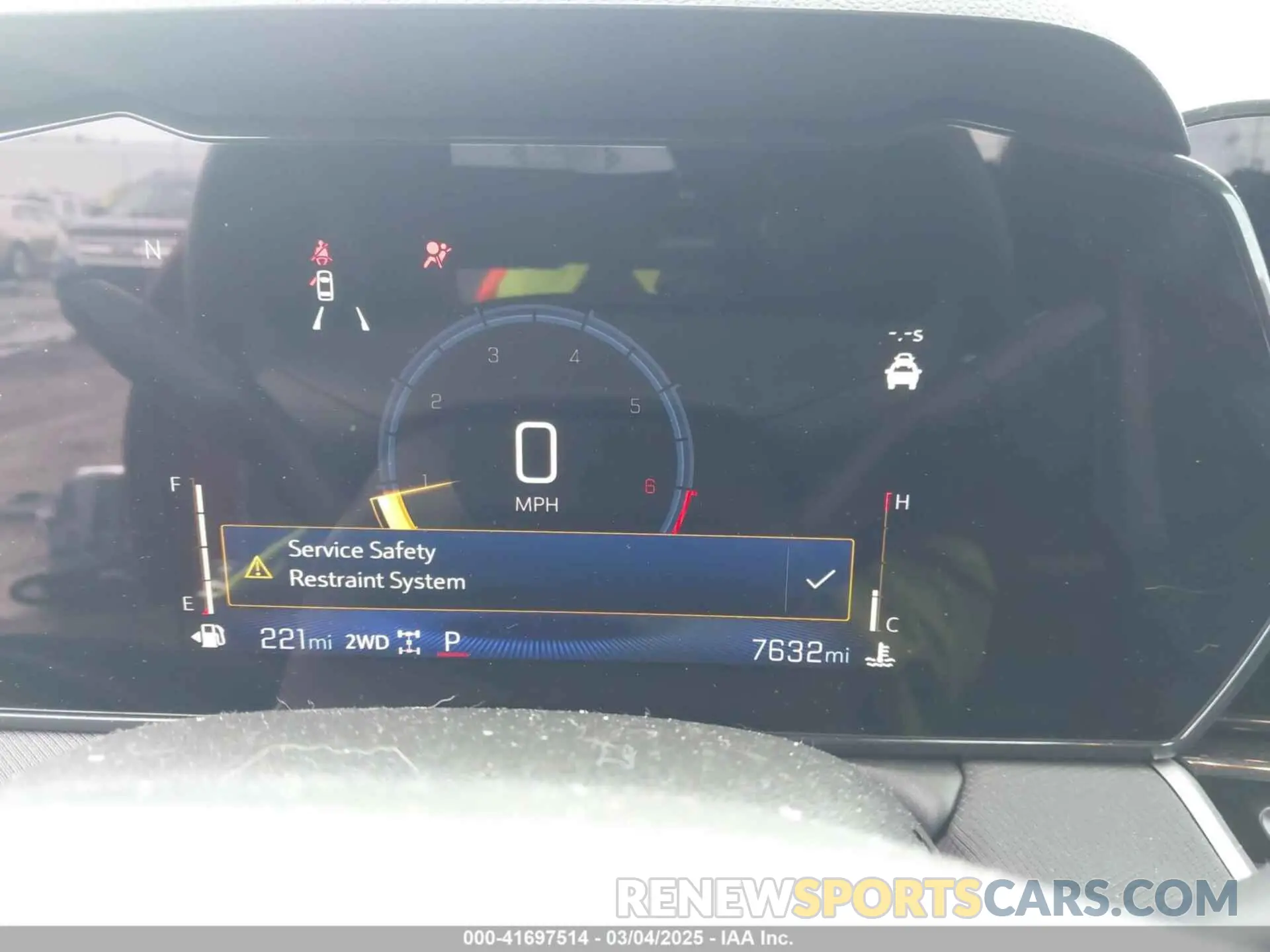 7 Photograph of a damaged car KL79MRSL8RB183007 CHEVROLET TRAILBLAZER 2024