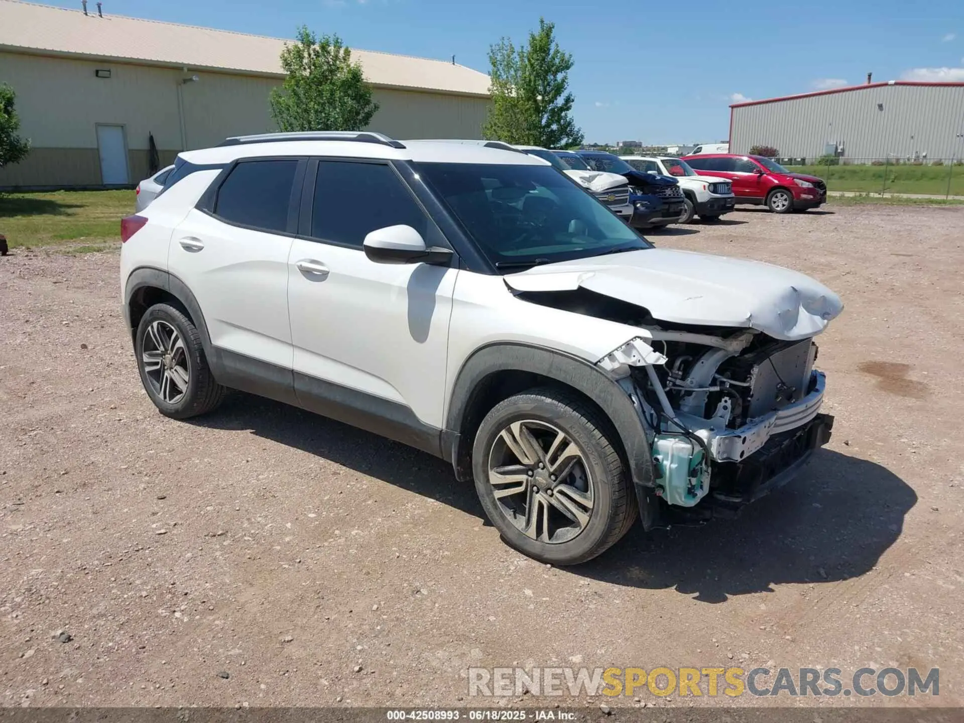 1 Photograph of a damaged car KL79MRSL9RB062874 CHEVROLET TRAILBLAZER 2024