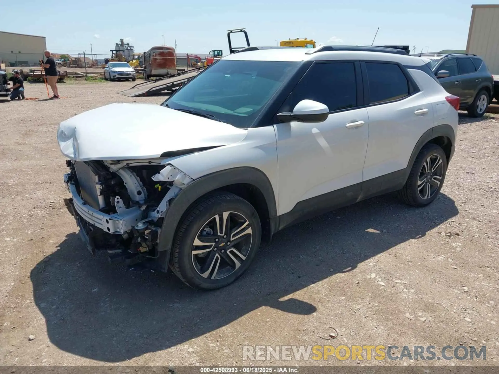 2 Photograph of a damaged car KL79MRSL9RB062874 CHEVROLET TRAILBLAZER 2024