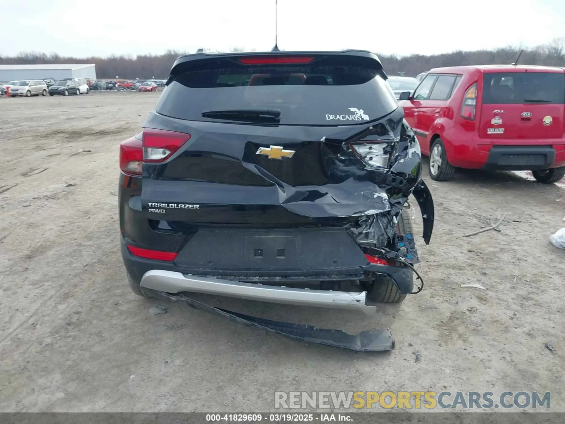 16 Photograph of a damaged car KL79MRSL9RB108509 CHEVROLET TRAILBLAZER 2024