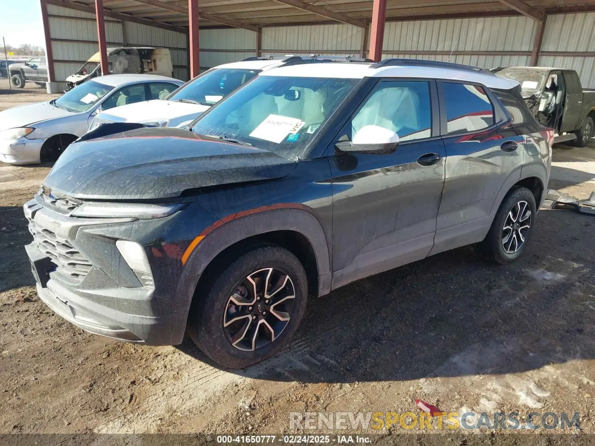 2 Photograph of a damaged car KL79MSSL2RB216106 CHEVROLET TRAILBLAZER 2024