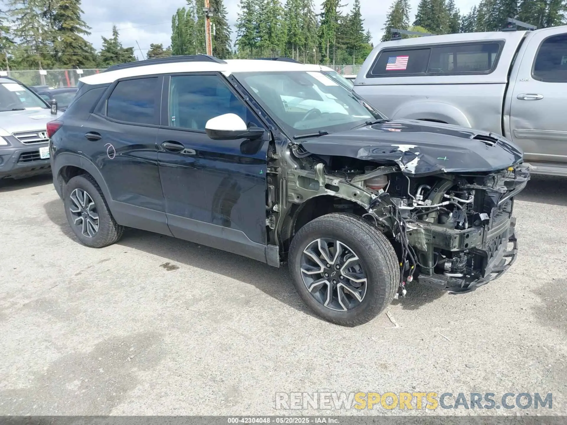 1 Photograph of a damaged car KL79MSSL4RB138797 CHEVROLET TRAILBLAZER 2024