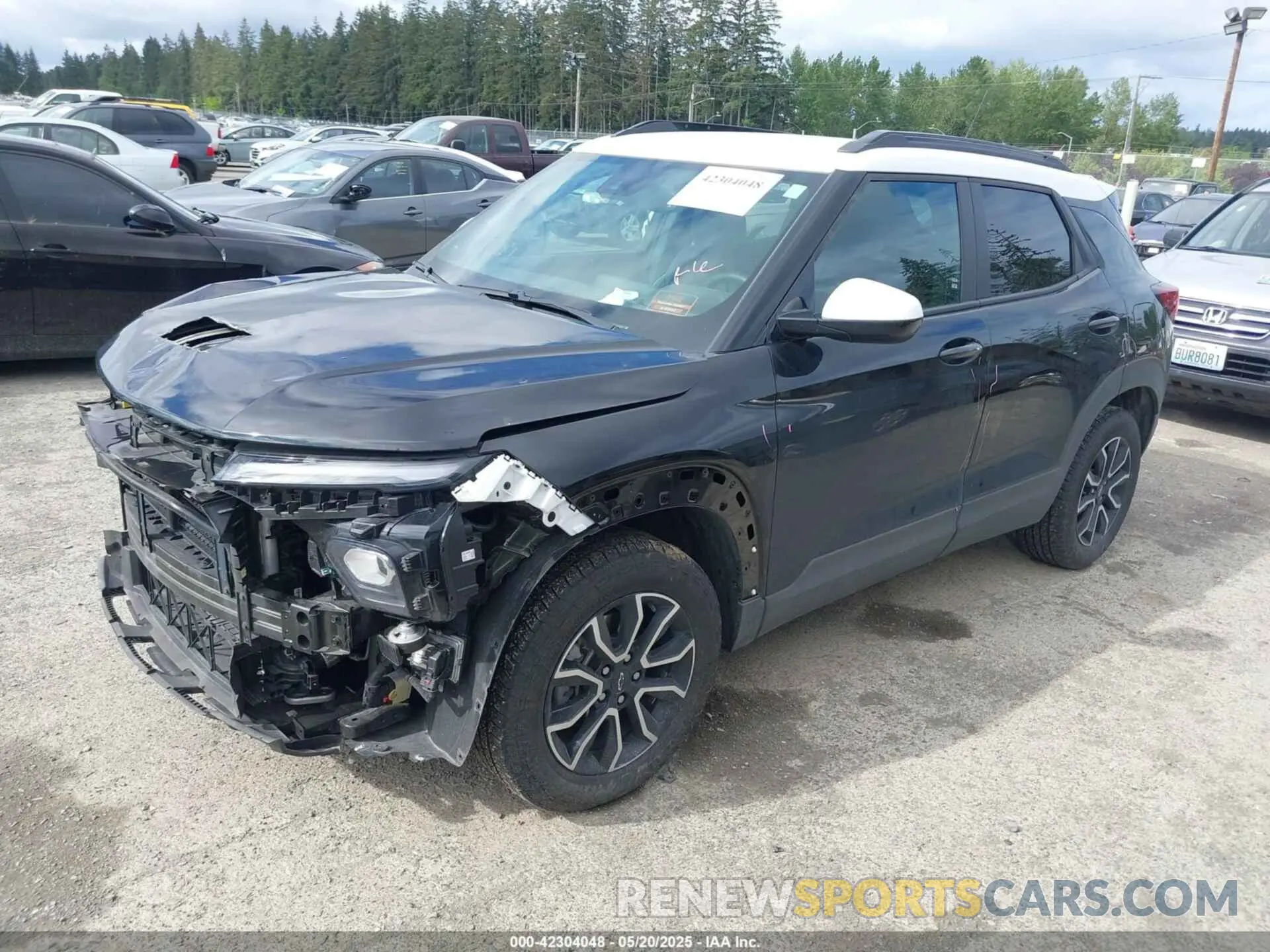 2 Photograph of a damaged car KL79MSSL4RB138797 CHEVROLET TRAILBLAZER 2024