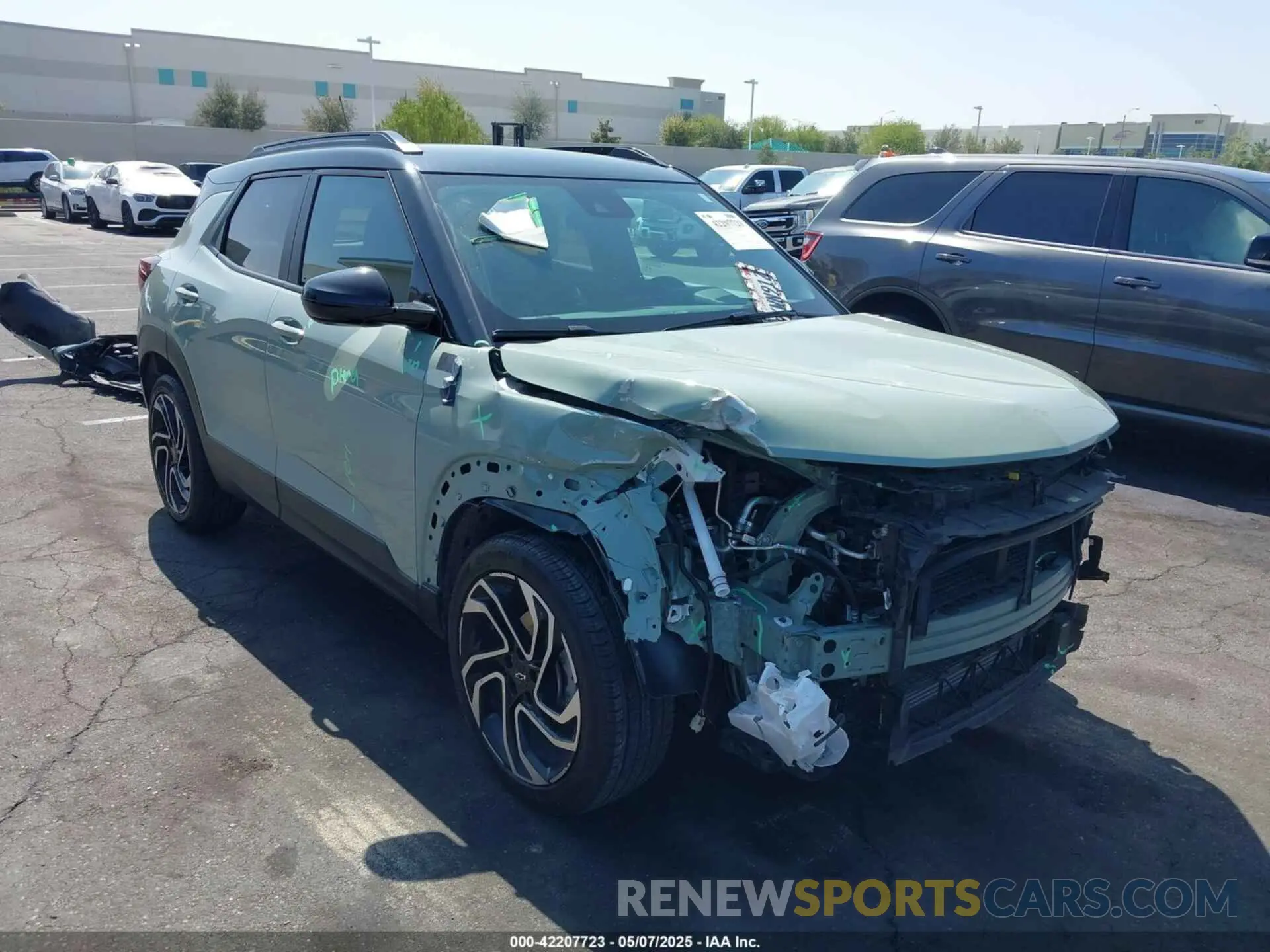 1 Photograph of a damaged car KL79MTSL0RB091788 CHEVROLET TRAILBLAZER 2024