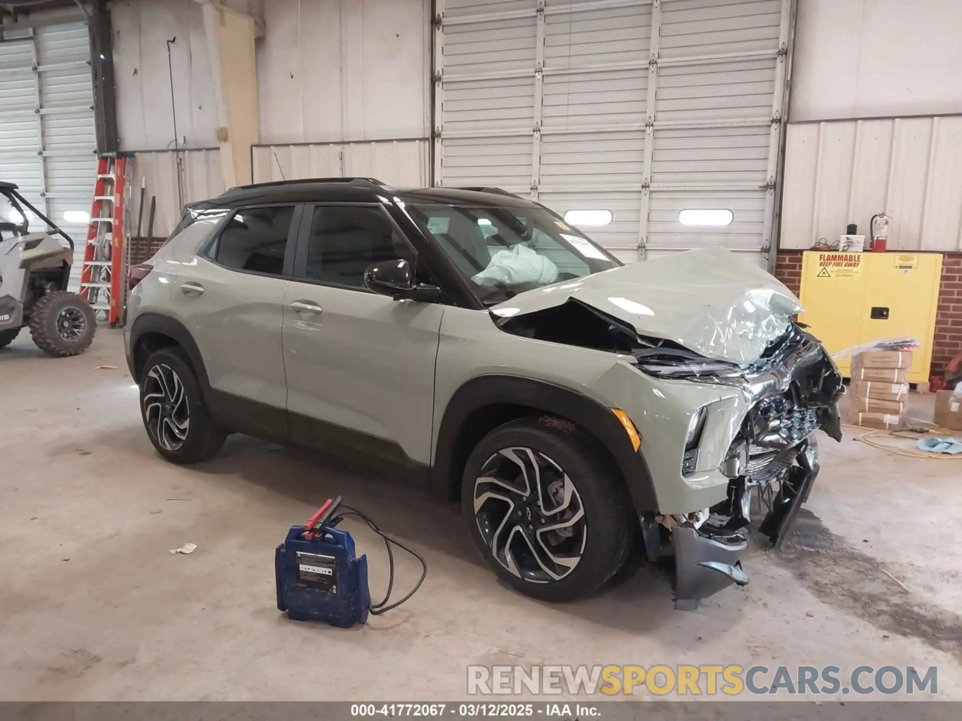 1 Photograph of a damaged car KL79MTSL0RB152119 CHEVROLET TRAILBLAZER 2024