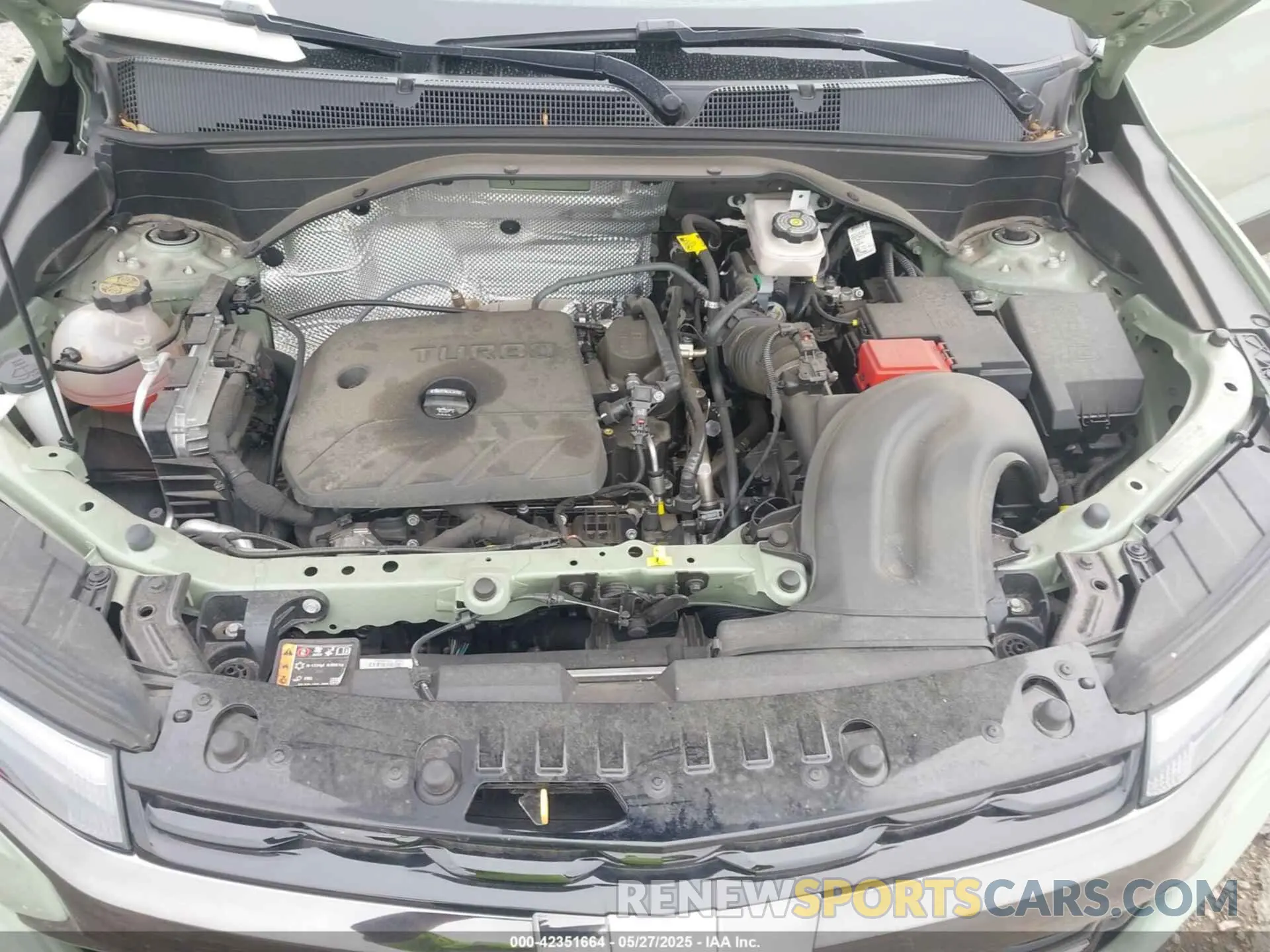 10 Photograph of a damaged car KL79MTSL2RB041782 CHEVROLET TRAILBLAZER 2024
