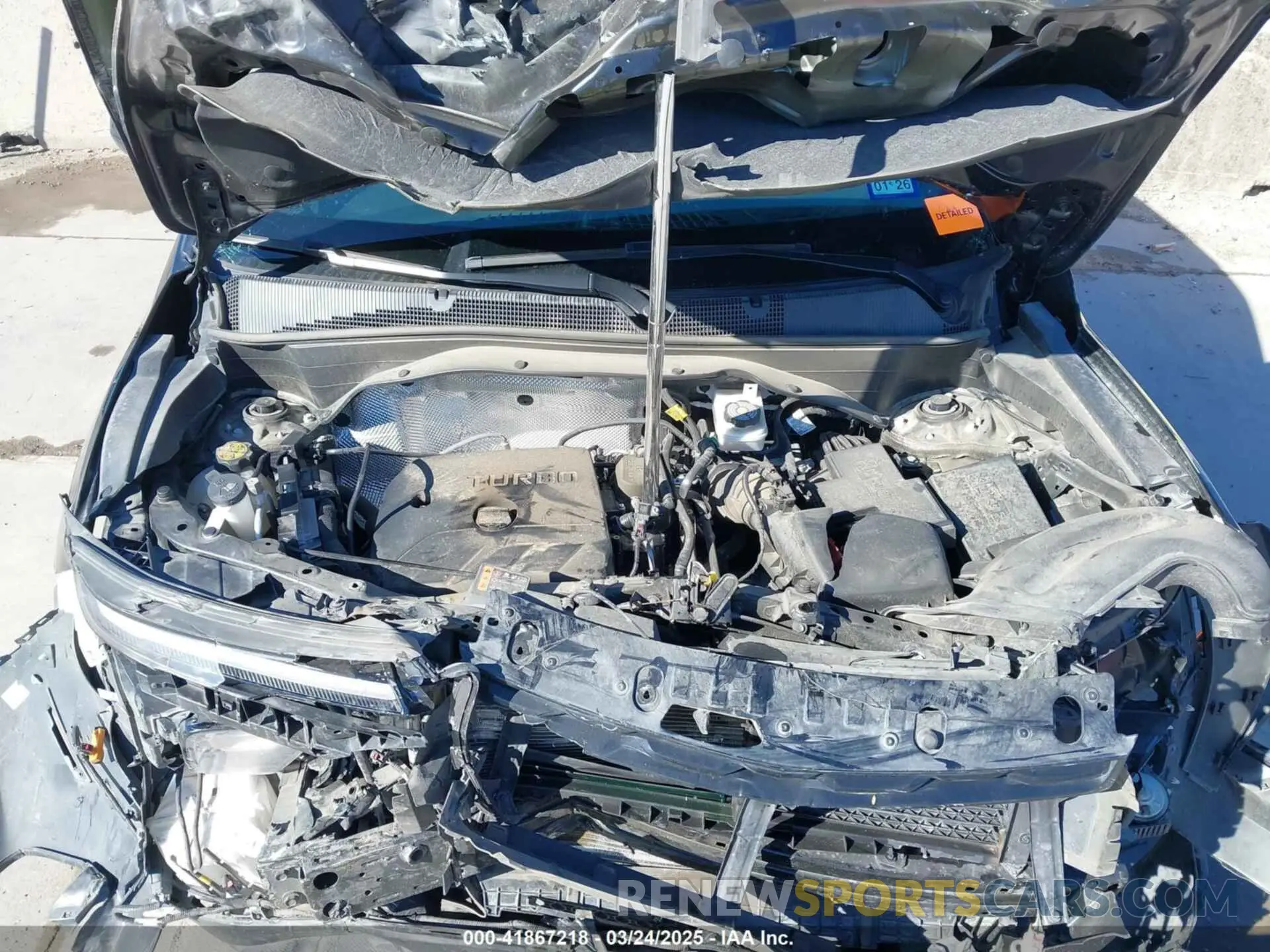 10 Photograph of a damaged car KL79MUSL0RB080344 CHEVROLET TRAILBLAZER 2024