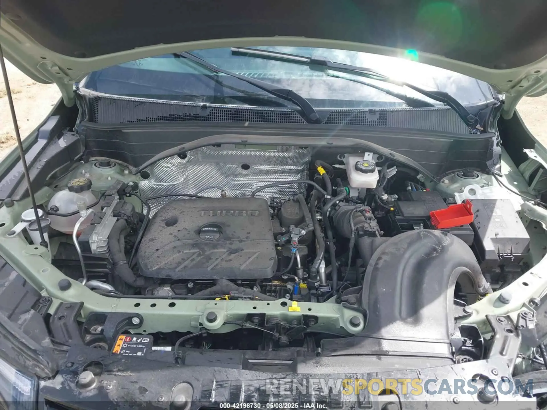 10 Photograph of a damaged car KL79MUSL2RB046941 CHEVROLET TRAILBLAZER 2024