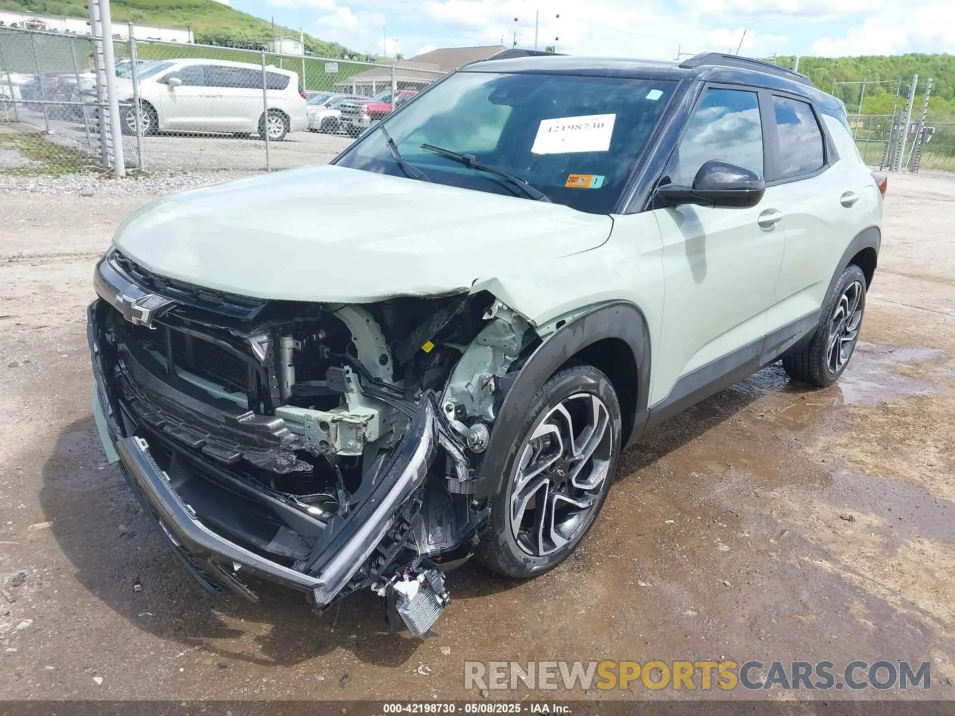 2 Photograph of a damaged car KL79MUSL2RB046941 CHEVROLET TRAILBLAZER 2024