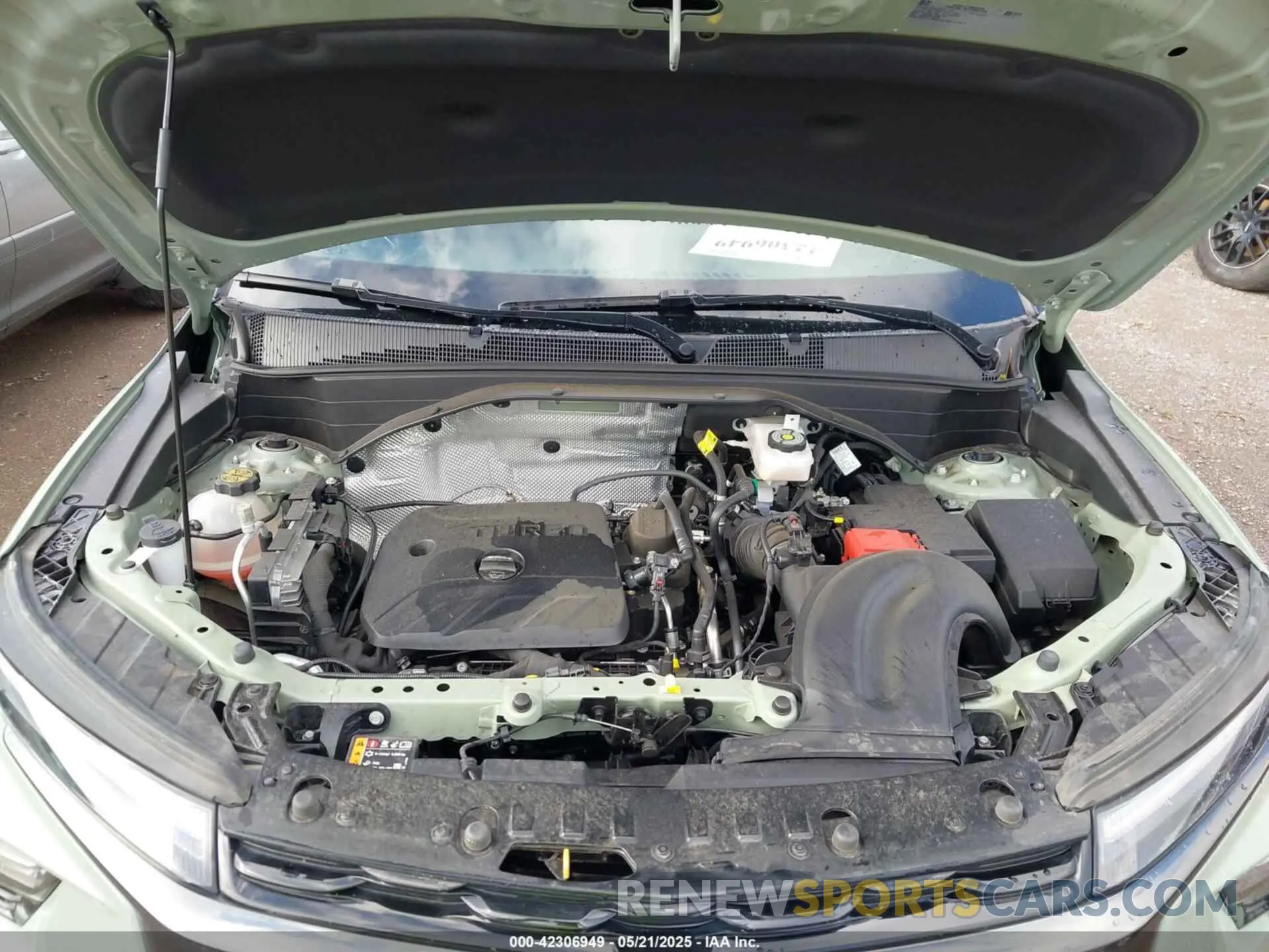10 Photograph of a damaged car KL79MUSL5RB117985 CHEVROLET TRAILBLAZER 2024