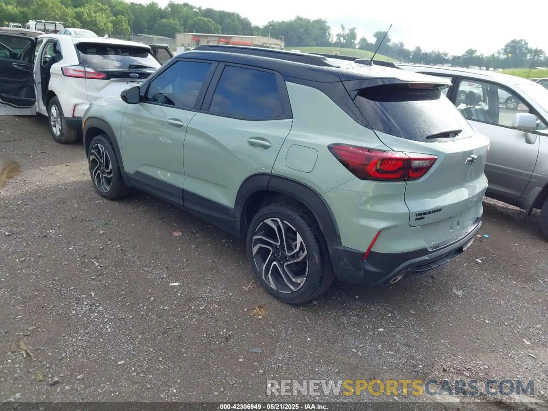 3 Photograph of a damaged car KL79MUSL5RB117985 CHEVROLET TRAILBLAZER 2024