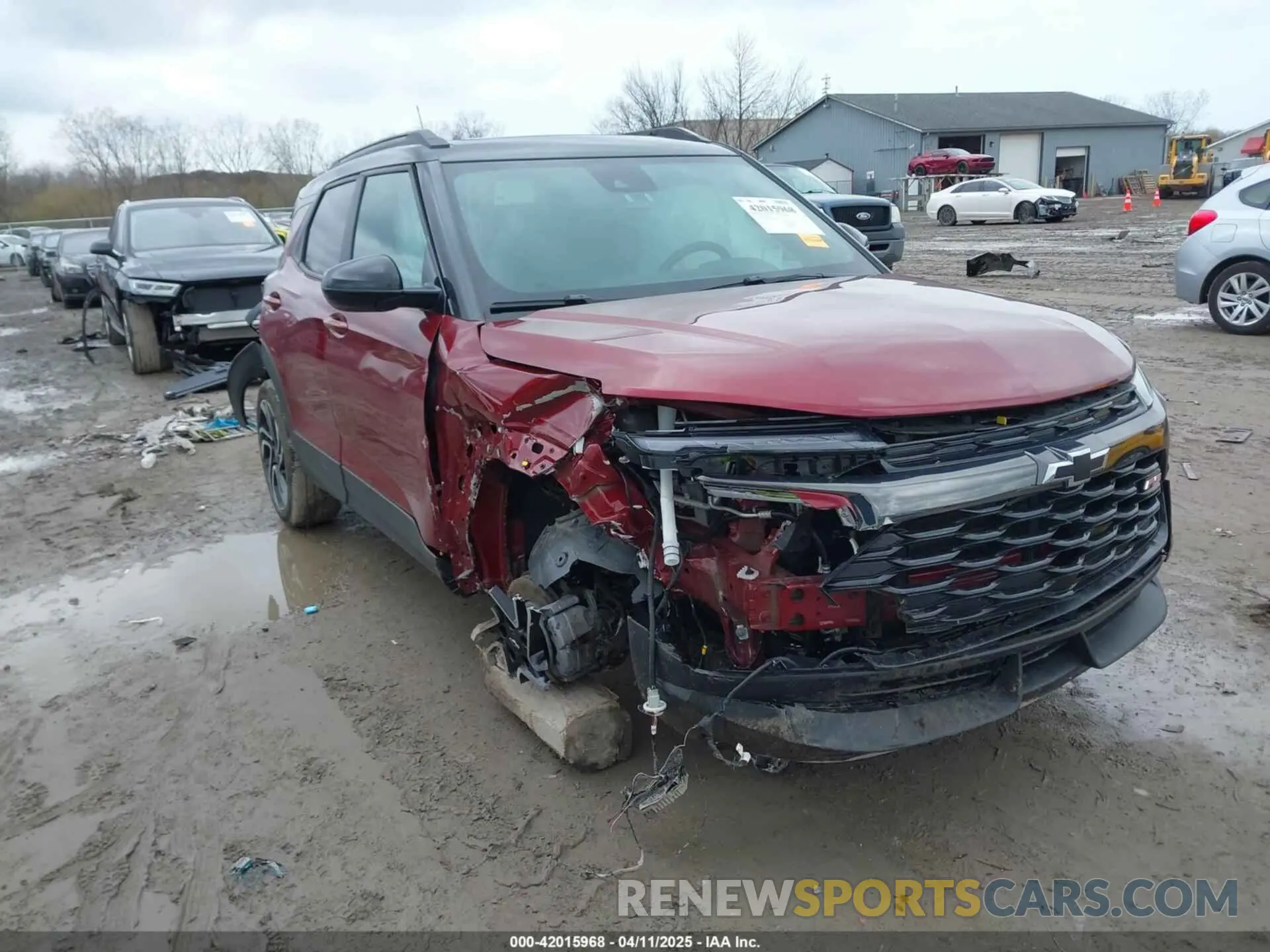 1 Photograph of a damaged car KL79MUSL6RB065766 CHEVROLET TRAILBLAZER 2024