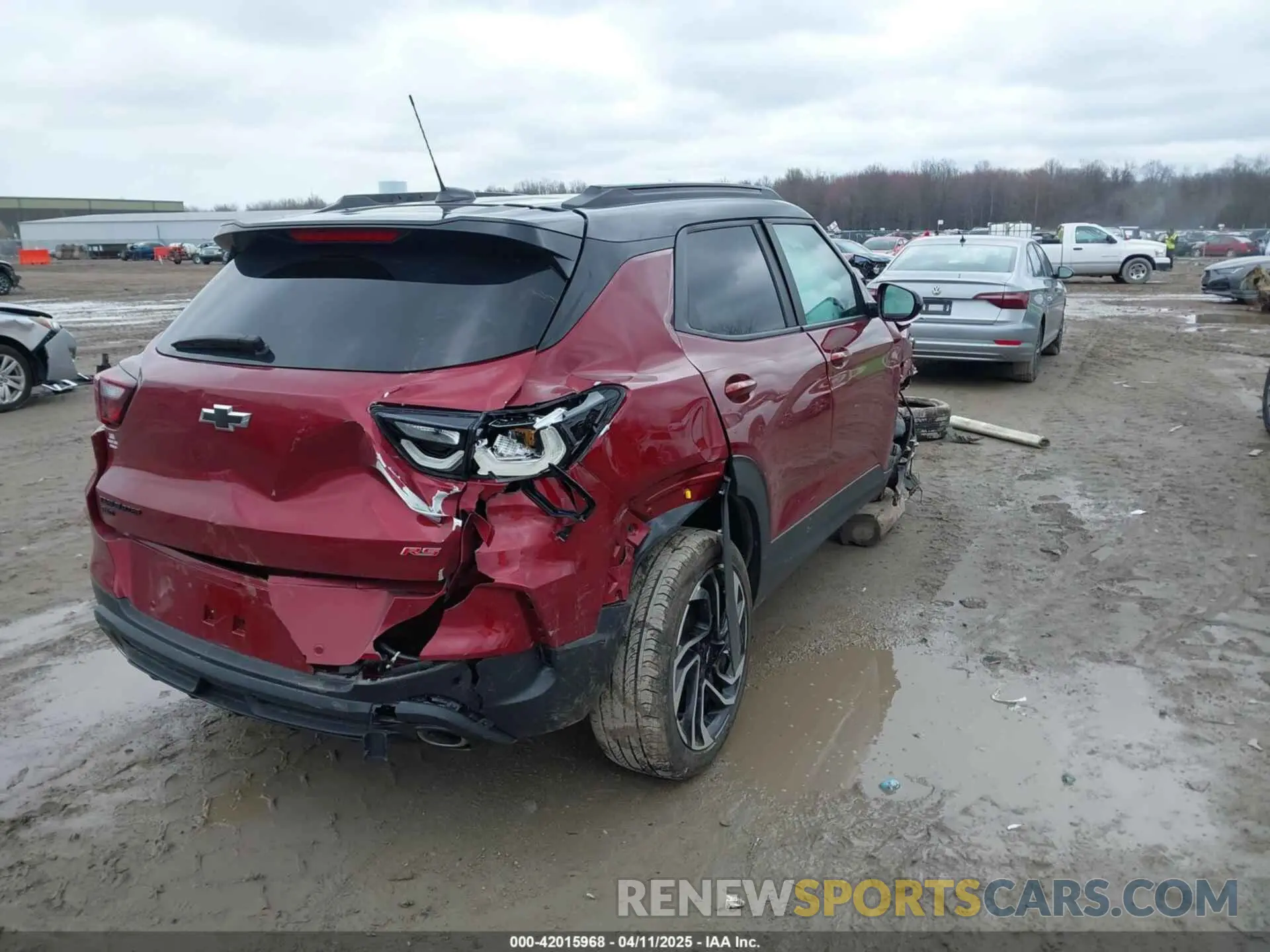 4 Photograph of a damaged car KL79MUSL6RB065766 CHEVROLET TRAILBLAZER 2024