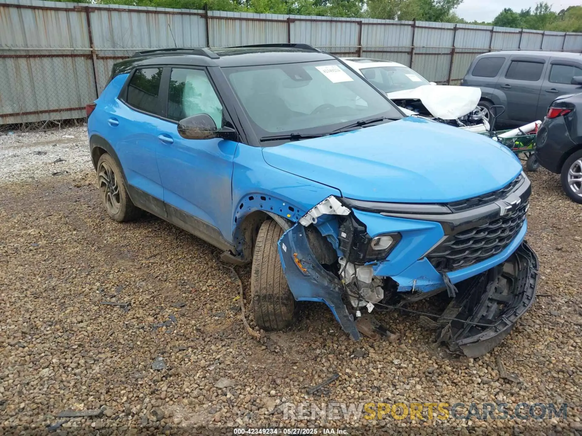 1 Photograph of a damaged car KL79MUSL7RB163348 CHEVROLET TRAILBLAZER 2024