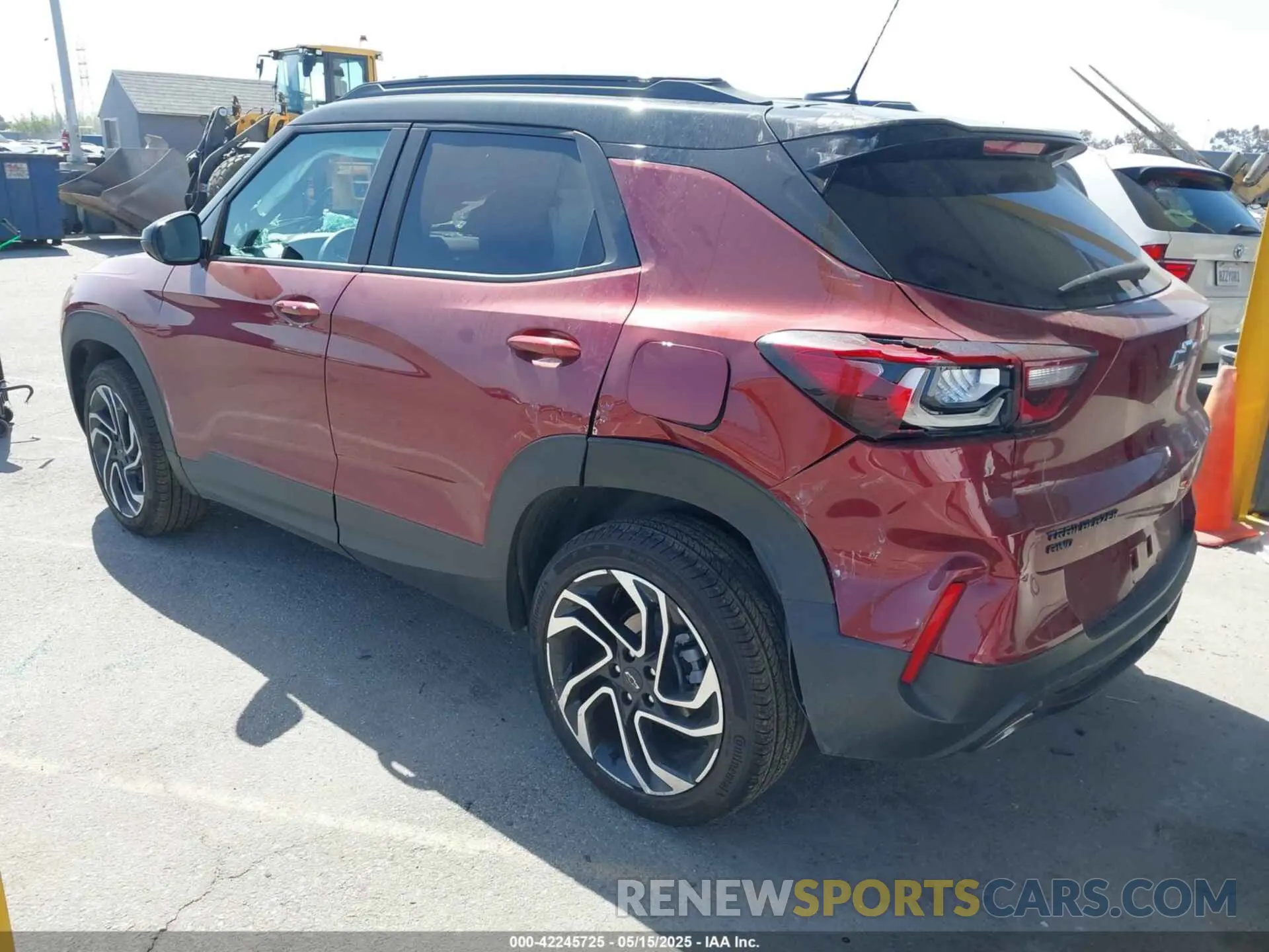 3 Photograph of a damaged car KL79MUSL8RB117690 CHEVROLET TRAILBLAZER 2024