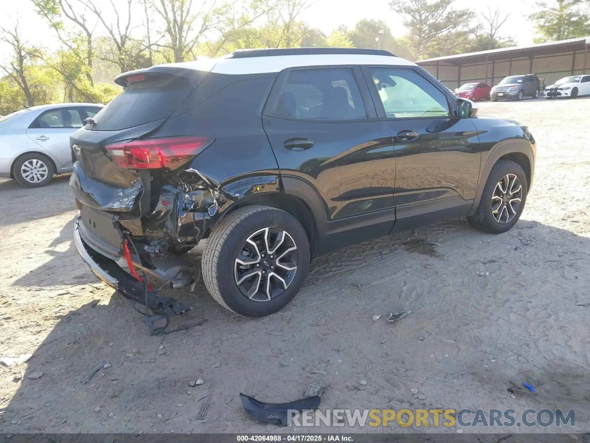 4 Photograph of a damaged car KL79MVSL3RB118865 CHEVROLET TRAILBLAZER 2024