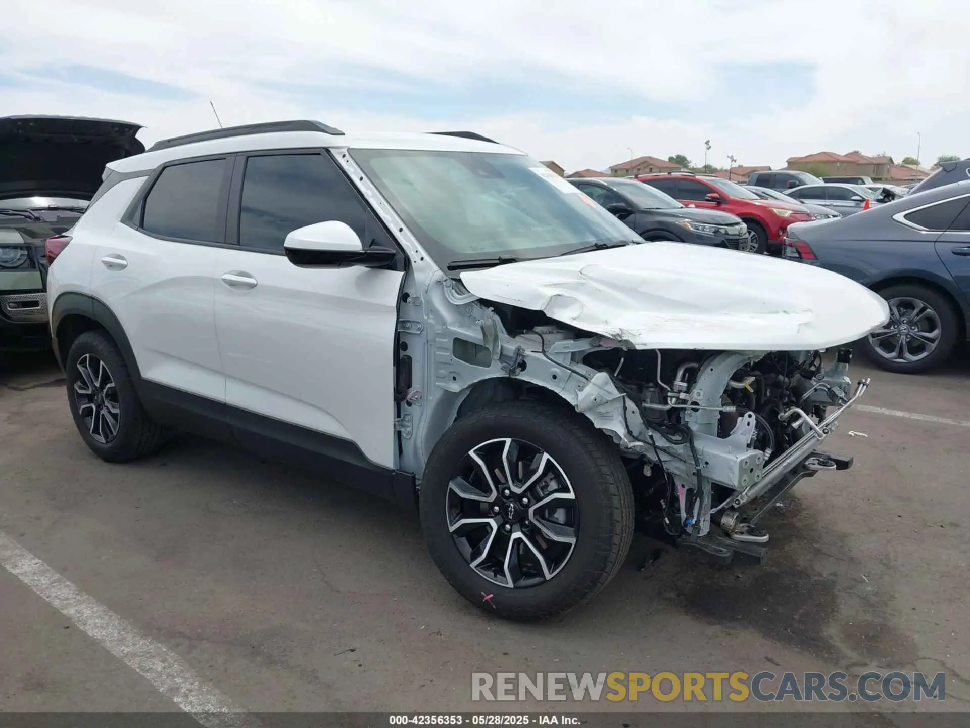 1 Photograph of a damaged car KL79MVSL8RB184277 CHEVROLET TRAILBLAZER 2024