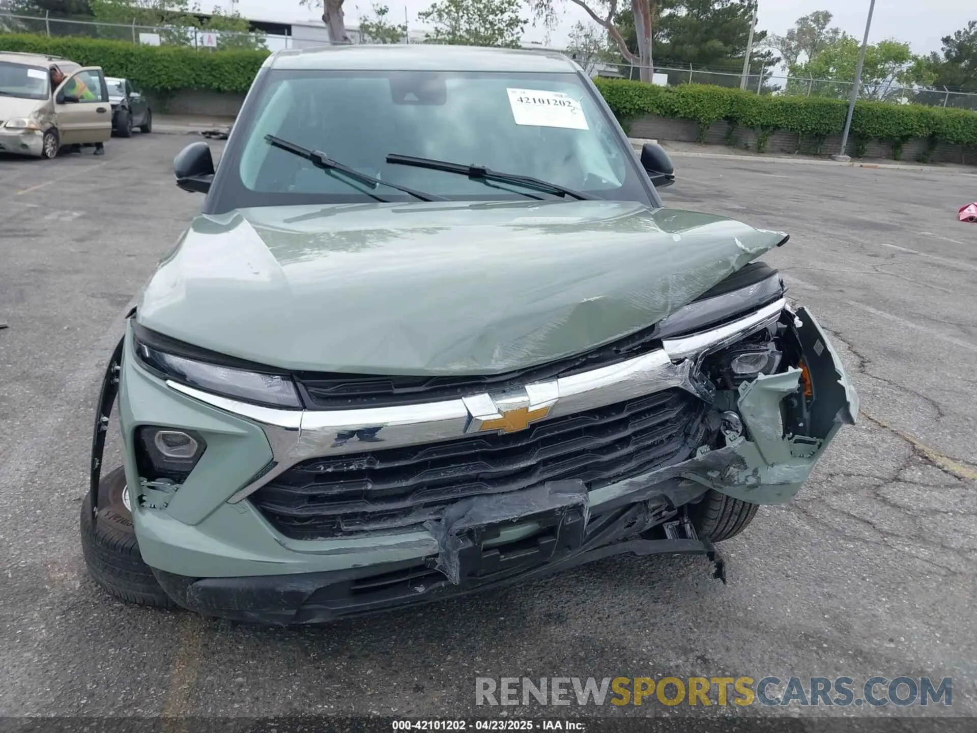 11 Photograph of a damaged car KL79MMSL7SB078029 CHEVROLET TRAILBLAZER 2025