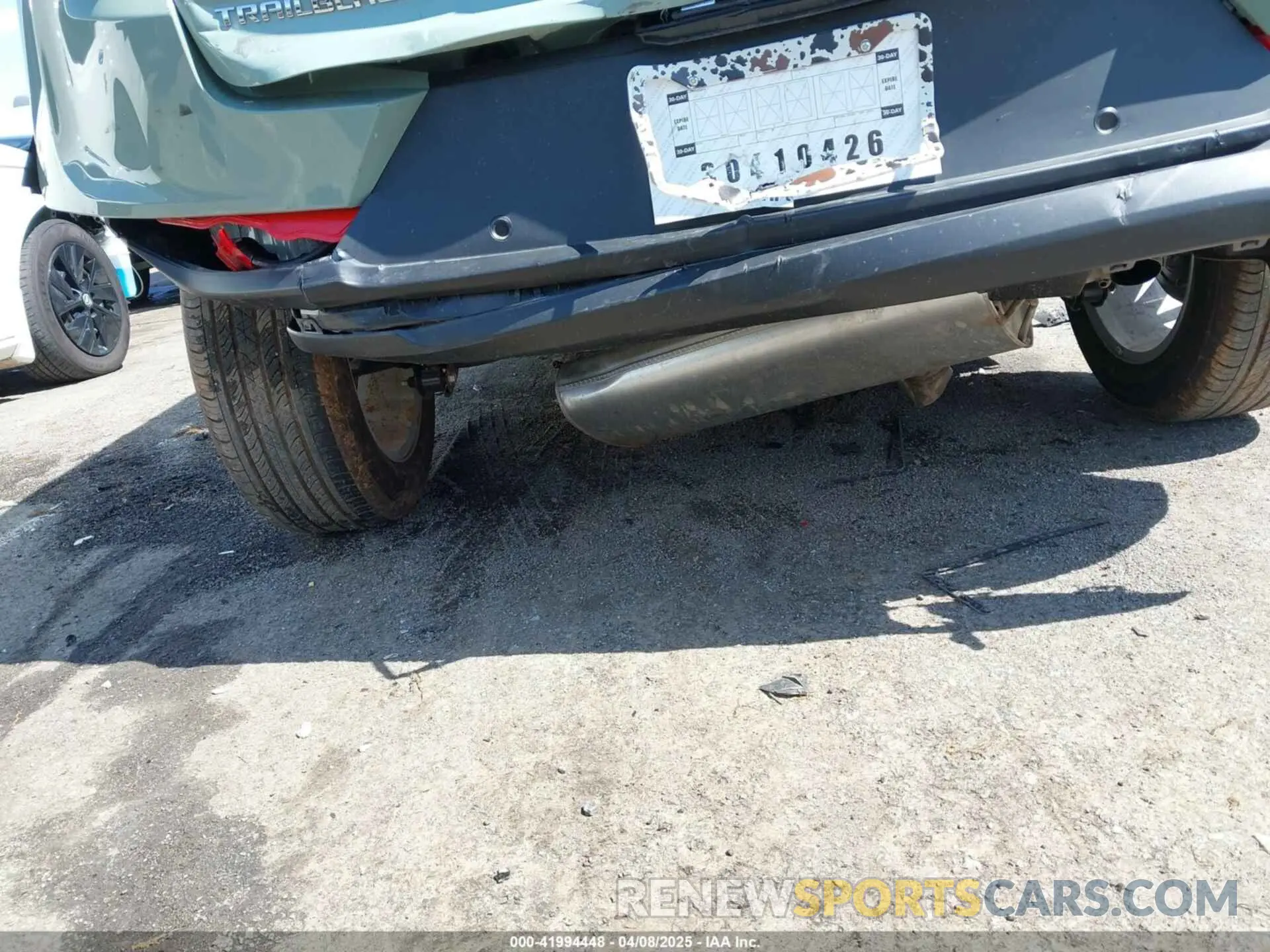 17 Photograph of a damaged car KL79MMSP2SB122568 CHEVROLET TRAILBLAZER 2025