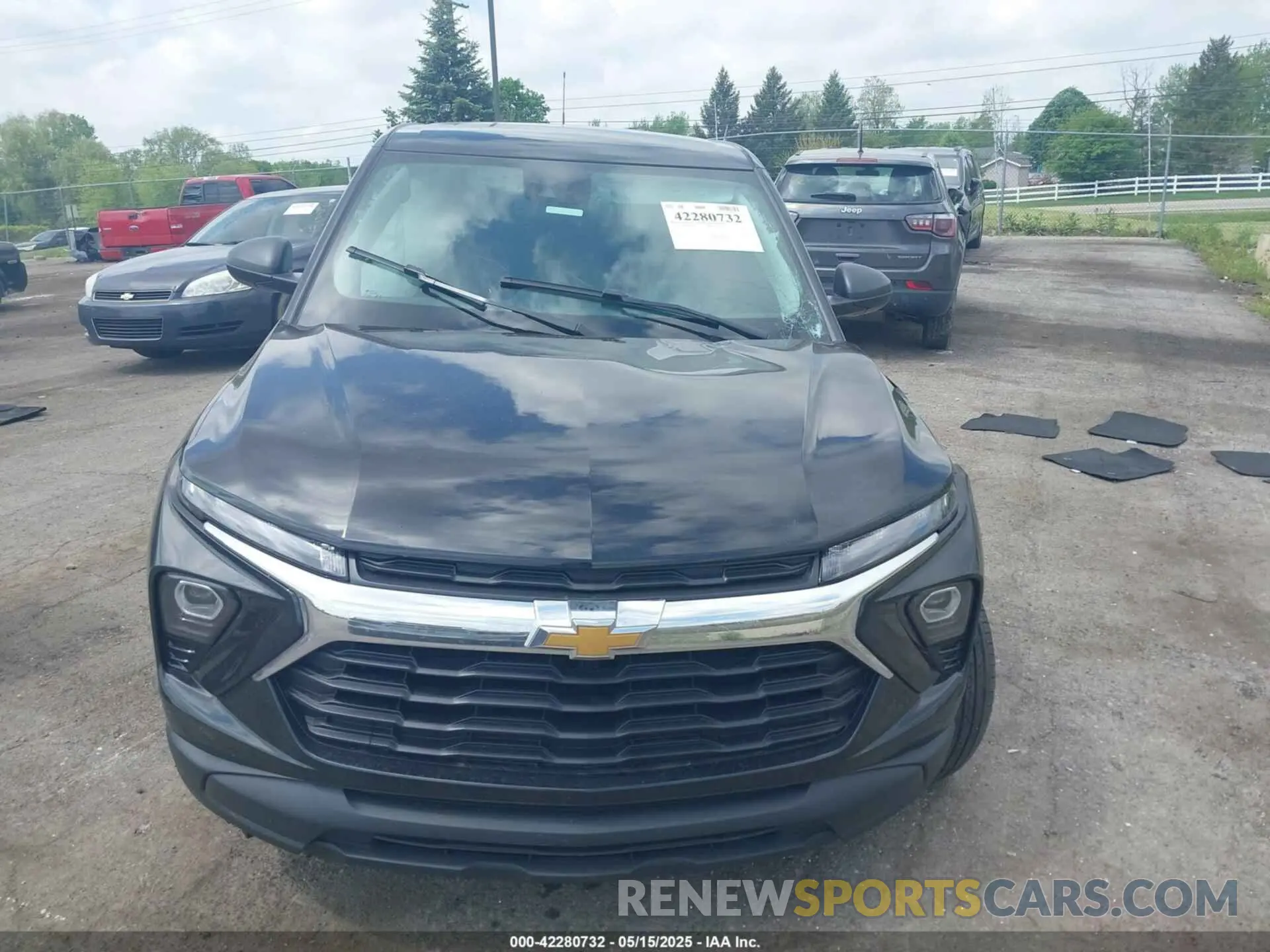 12 Photograph of a damaged car KL79MNSLXSB126404 CHEVROLET TRAILBLAZER 2025