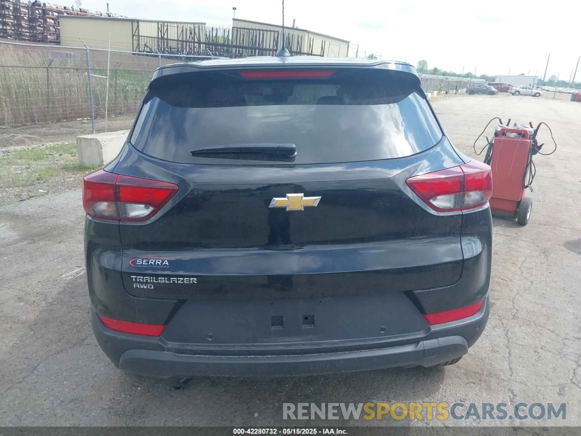 16 Photograph of a damaged car KL79MNSLXSB126404 CHEVROLET TRAILBLAZER 2025