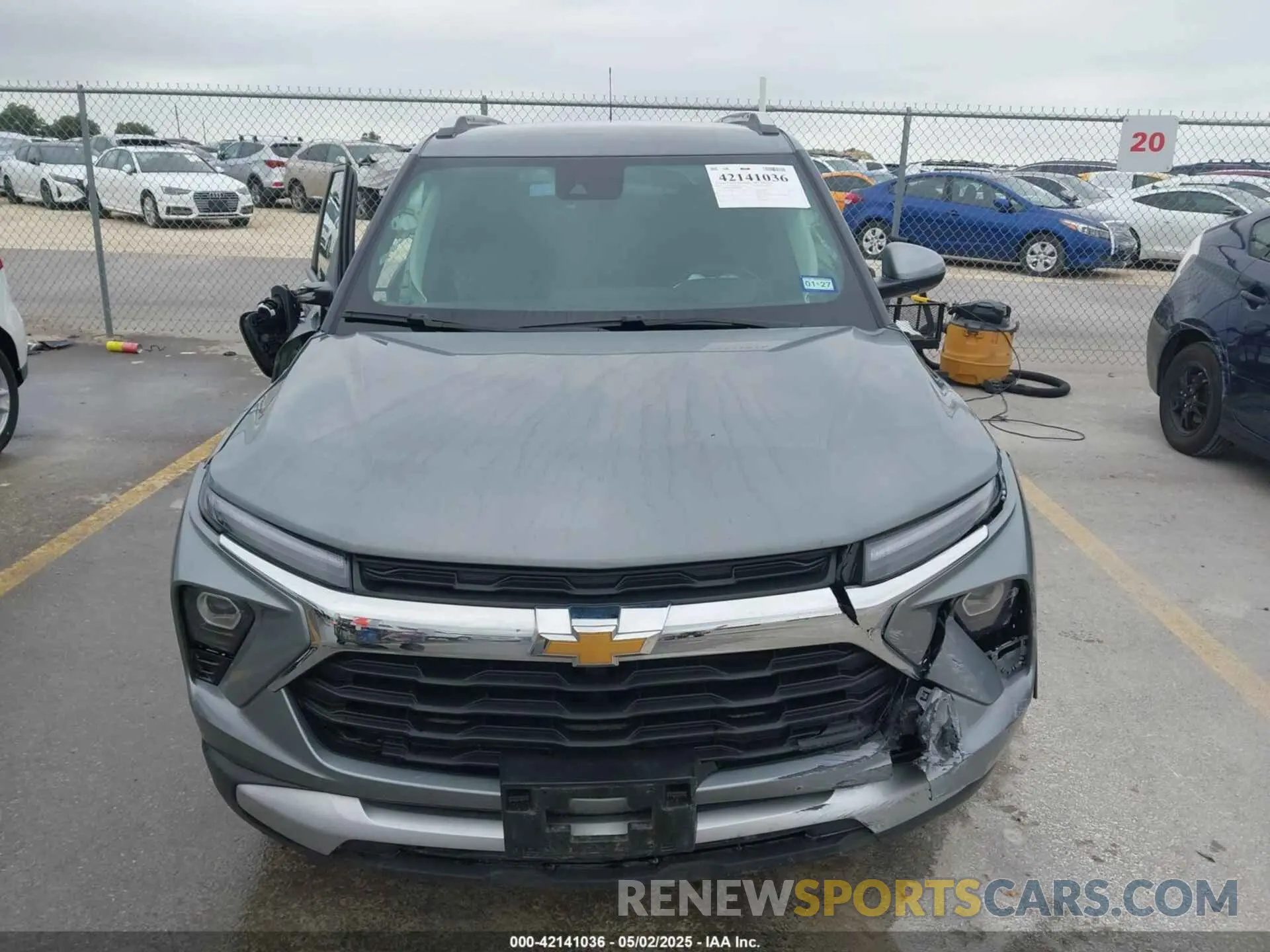 16 Photograph of a damaged car KL79MPSL0SB071098 CHEVROLET TRAILBLAZER 2025