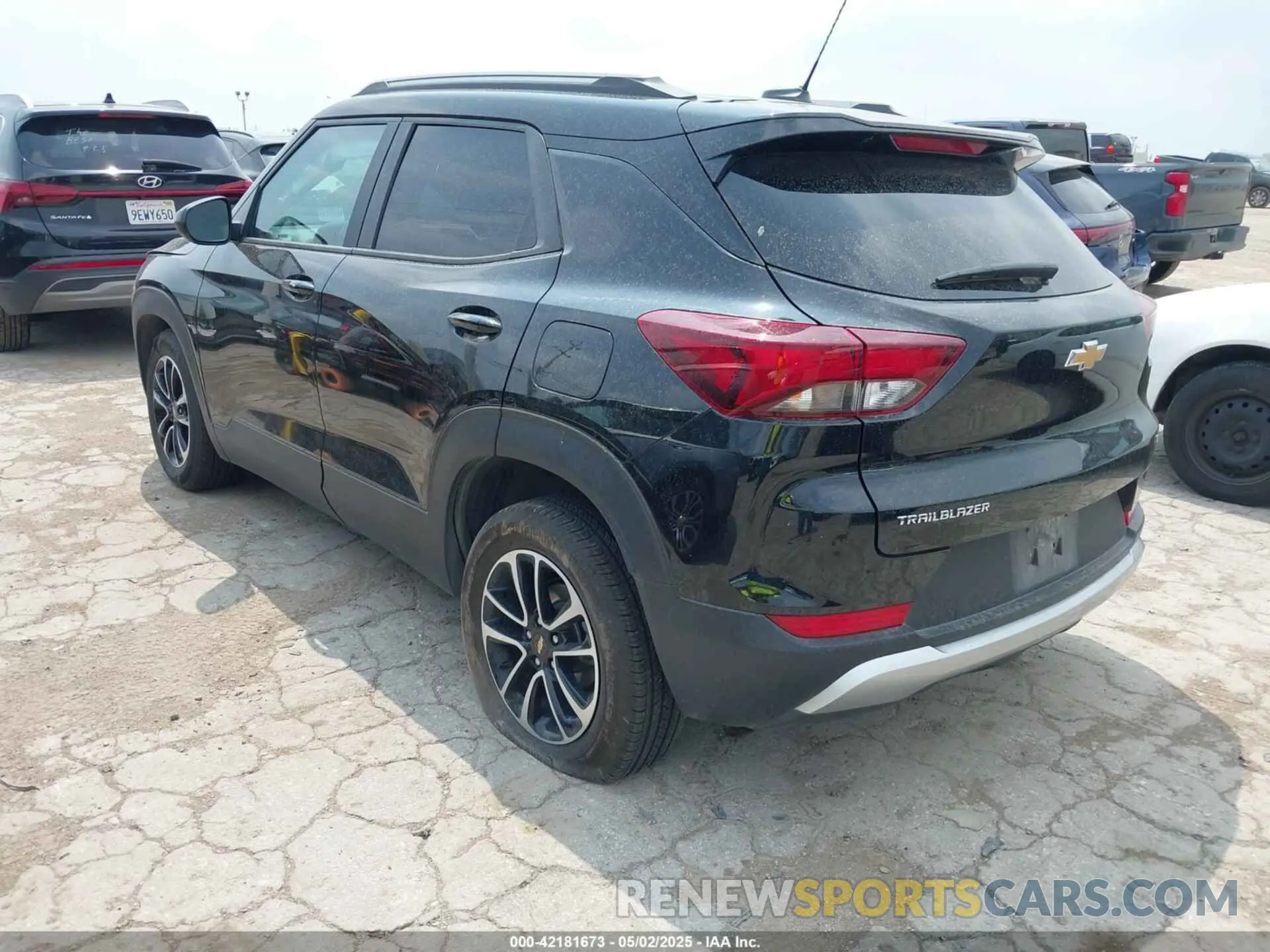 3 Photograph of a damaged car KL79MPSL1SB046775 CHEVROLET TRAILBLAZER 2025