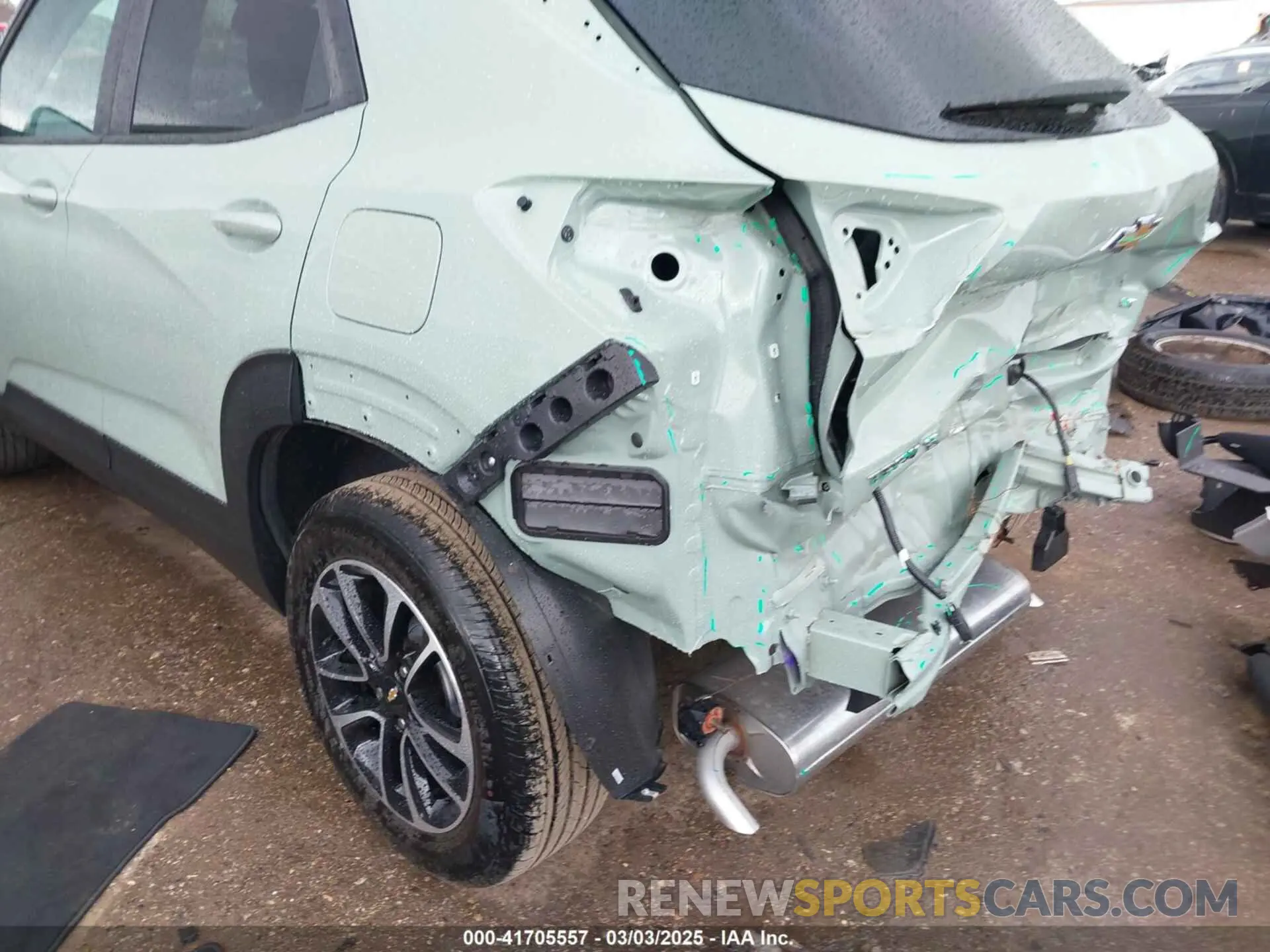 6 Photograph of a damaged car KL79MPSL5SB111689 CHEVROLET TRAILBLAZER 2025