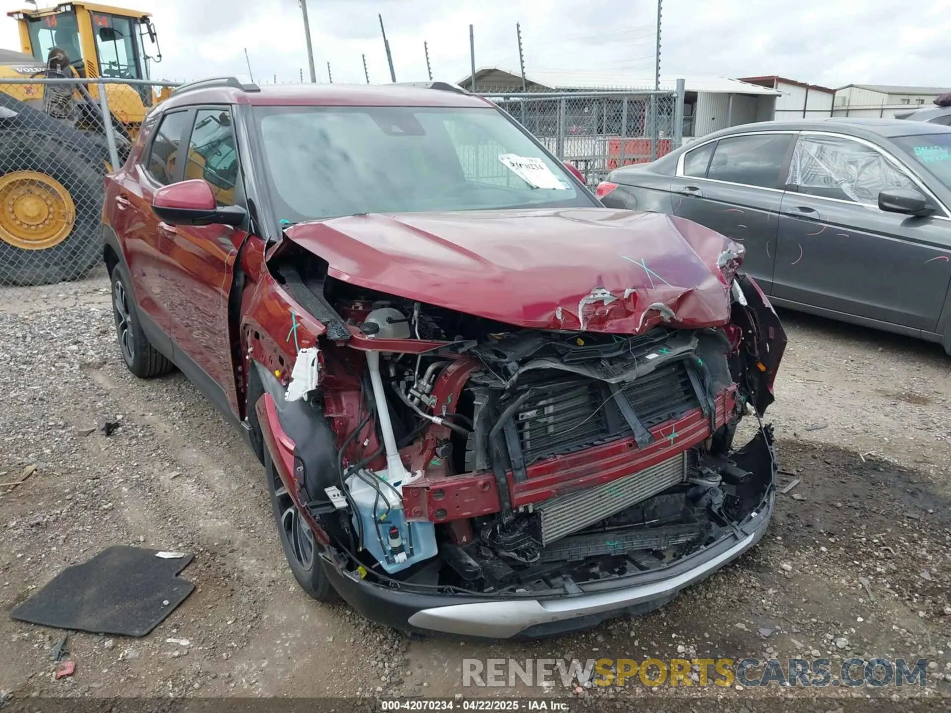 1 Photograph of a damaged car KL79MPSL7SB050099 CHEVROLET TRAILBLAZER 2025