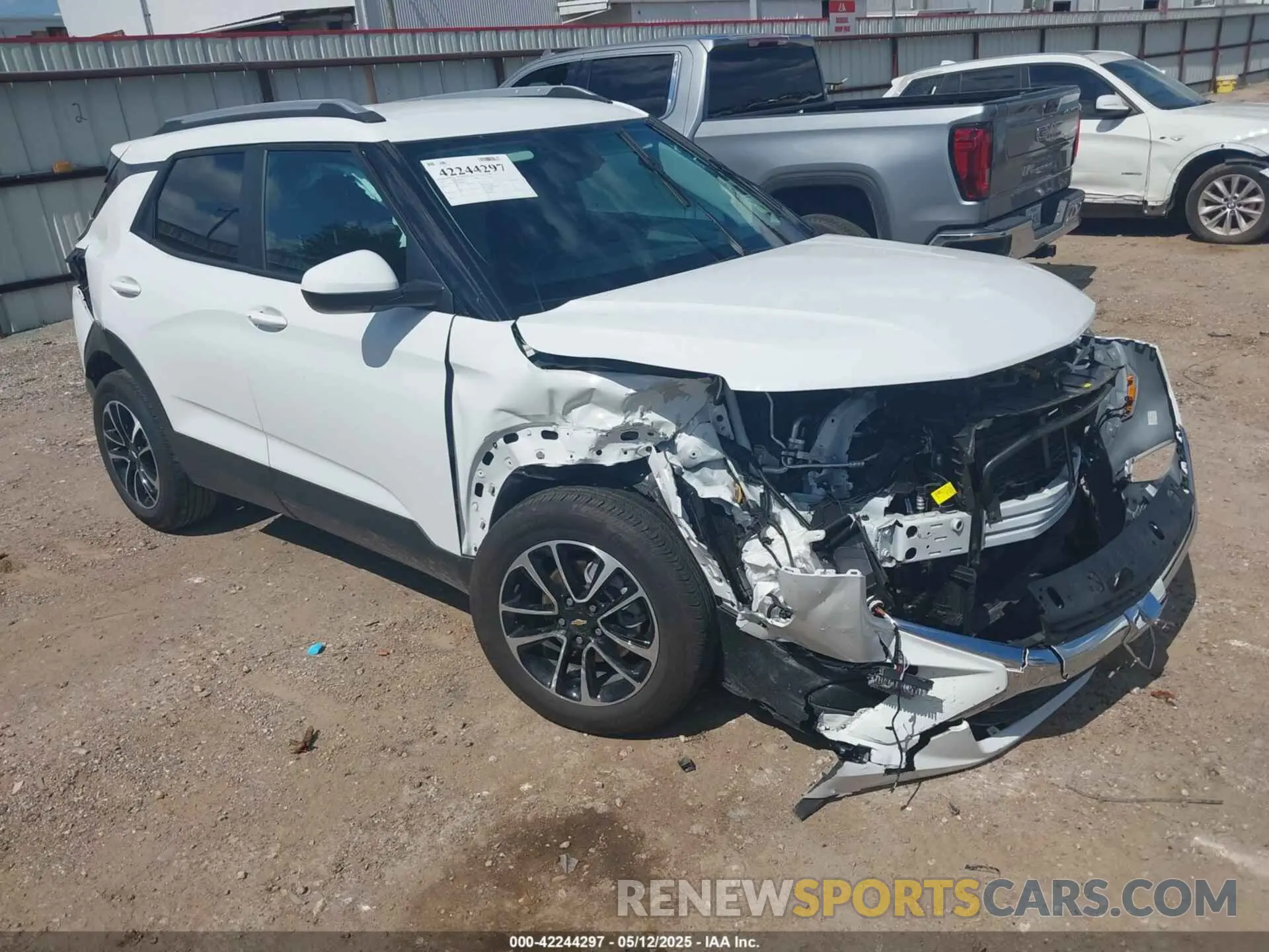 1 Photograph of a damaged car KL79MPSP8SB086368 CHEVROLET TRAILBLAZER 2025