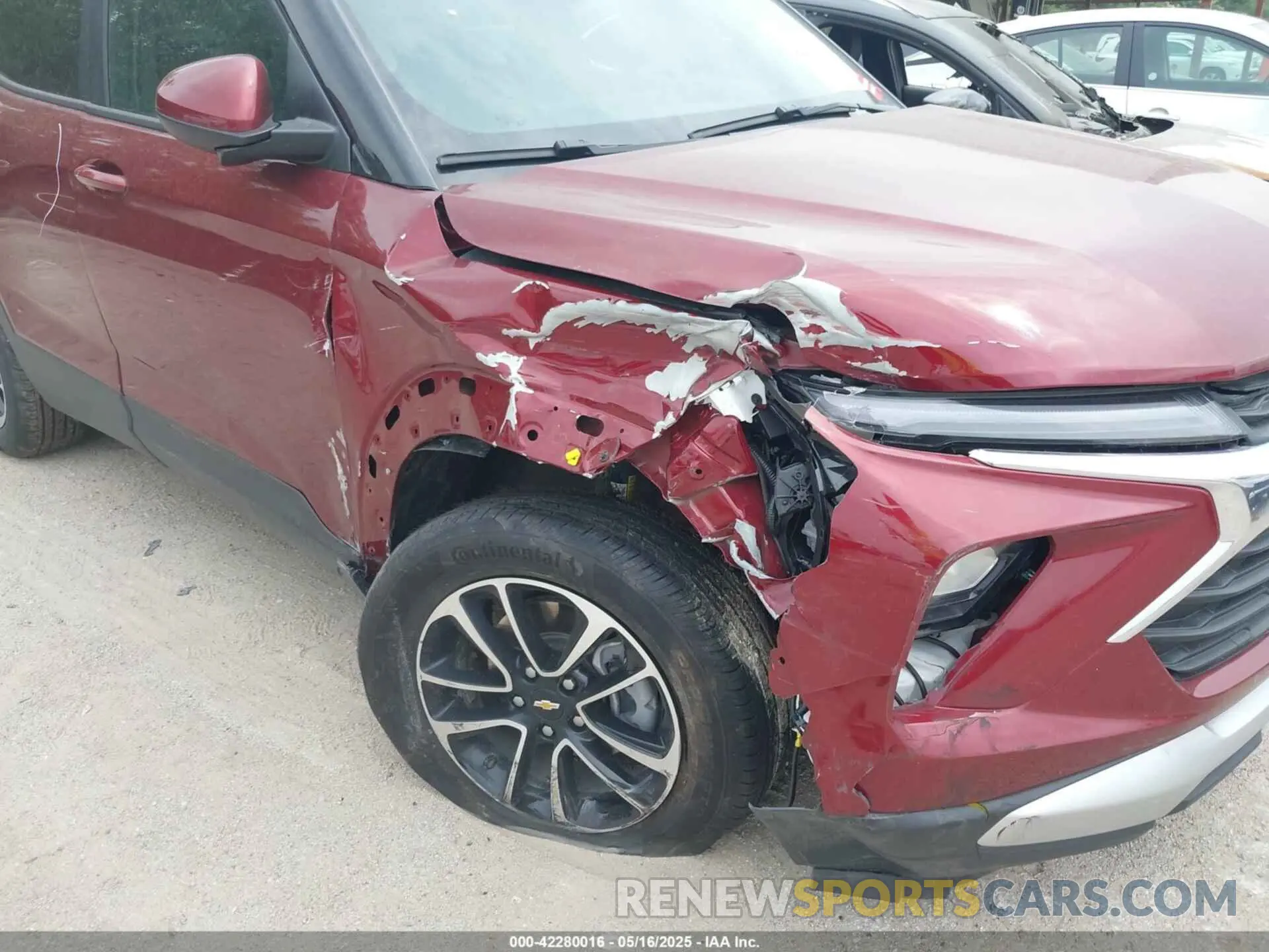 6 Photograph of a damaged car KL79MPSP8SB124648 CHEVROLET TRAILBLAZER 2025