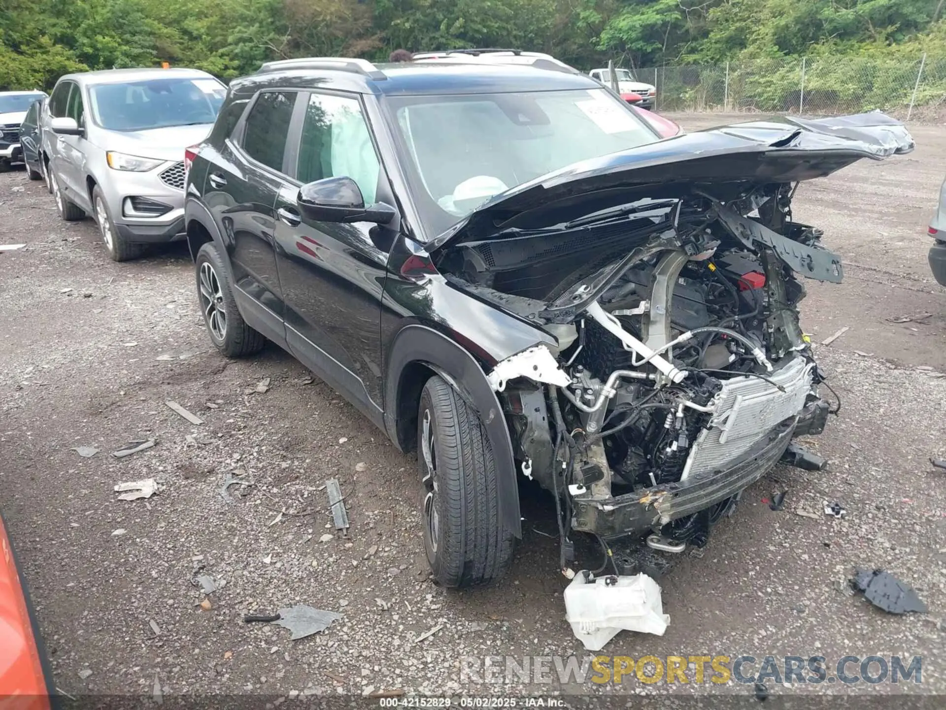 1 Photograph of a damaged car KL79MPSP8SB125914 CHEVROLET TRAILBLAZER 2025
