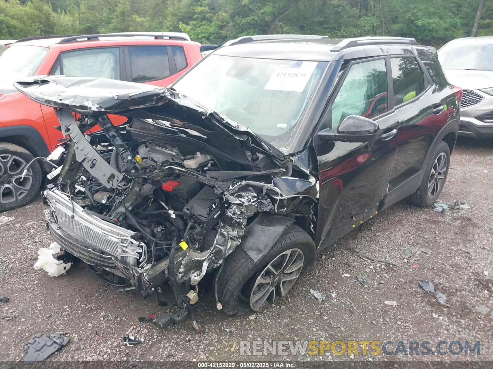 2 Photograph of a damaged car KL79MPSP8SB125914 CHEVROLET TRAILBLAZER 2025