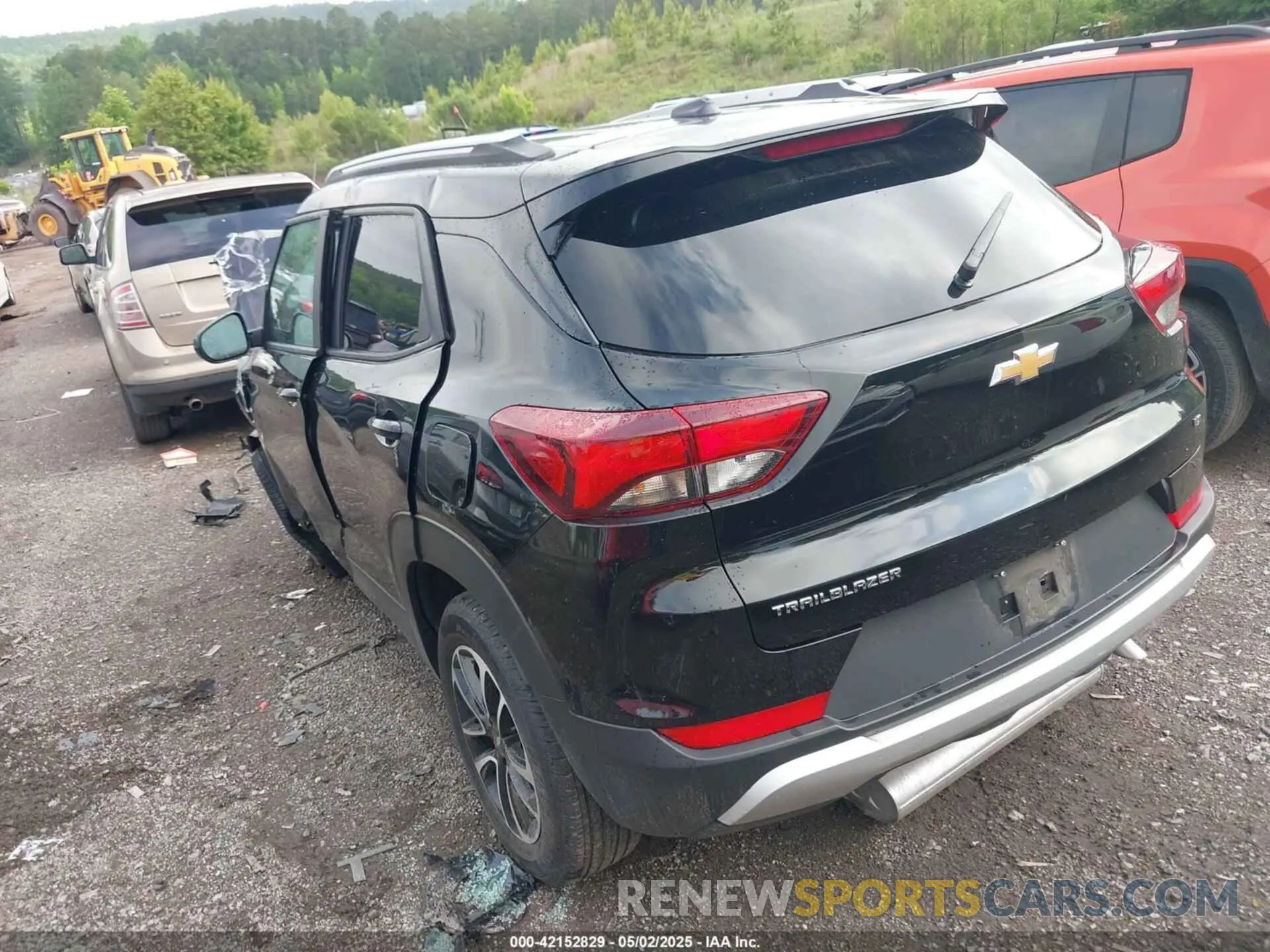 3 Photograph of a damaged car KL79MPSP8SB125914 CHEVROLET TRAILBLAZER 2025