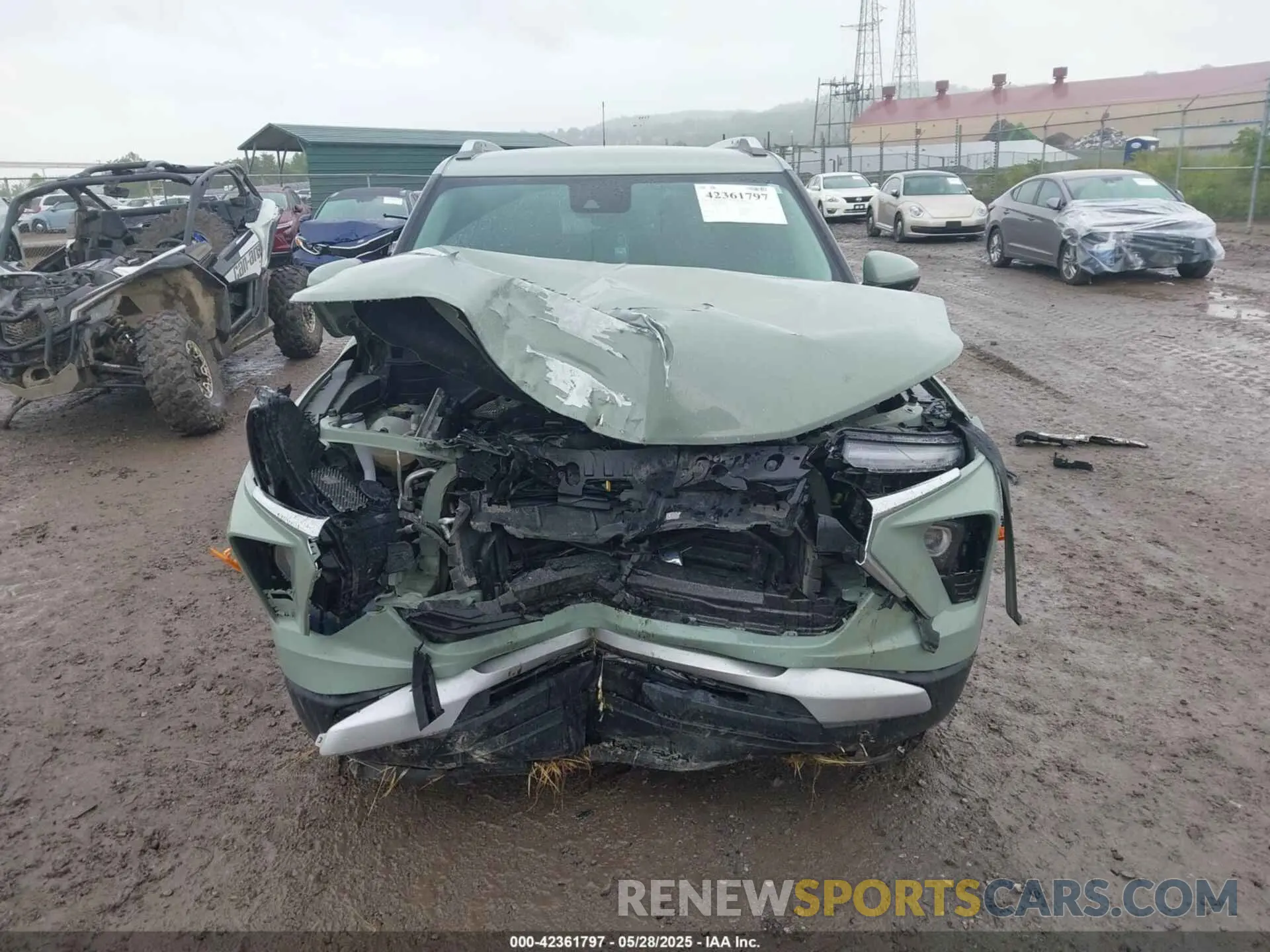 12 Photograph of a damaged car KL79MRSL1SB000889 CHEVROLET TRAILBLAZER 2025