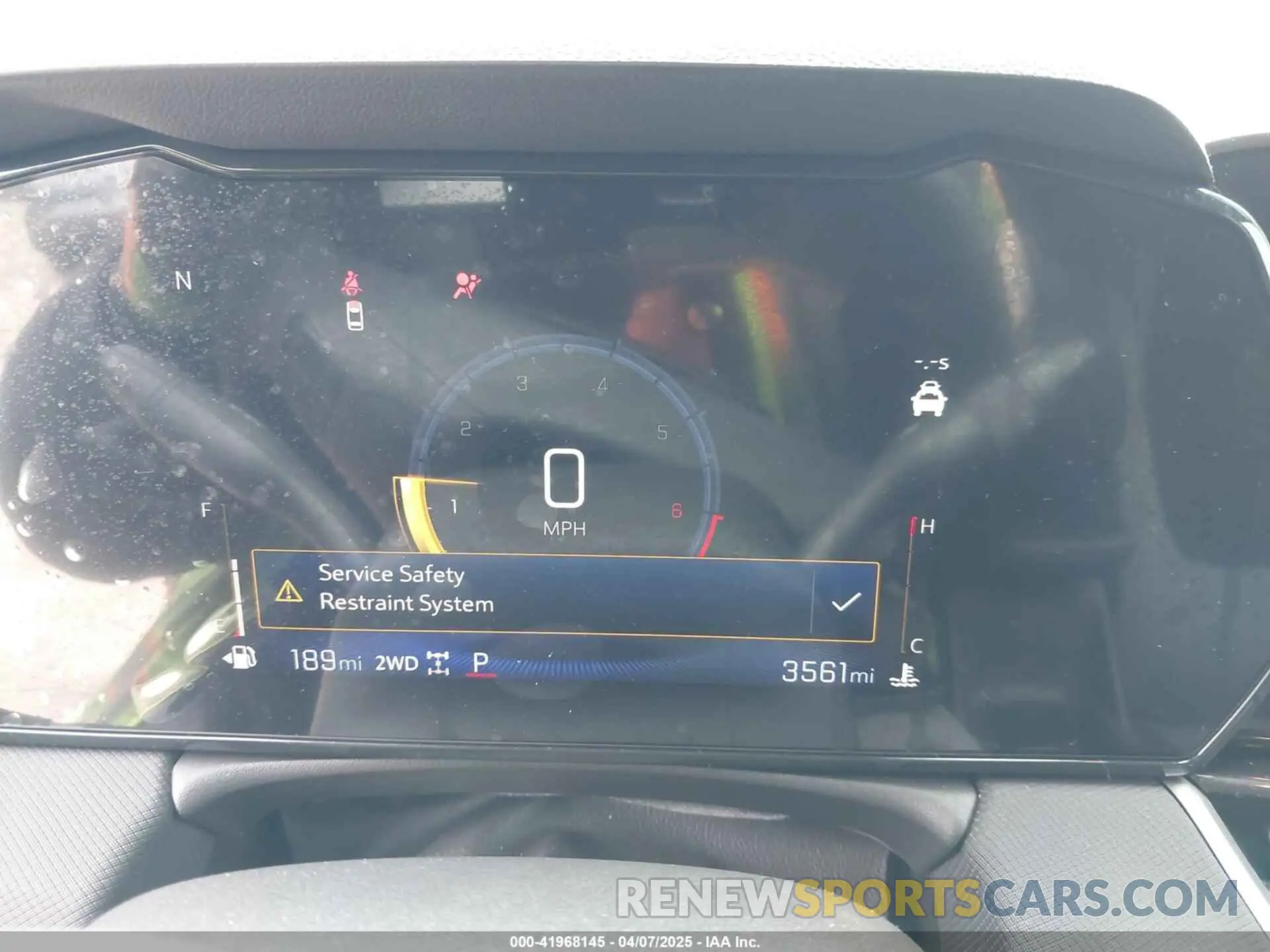 7 Photograph of a damaged car KL79MRSL2SB068313 CHEVROLET TRAILBLAZER 2025