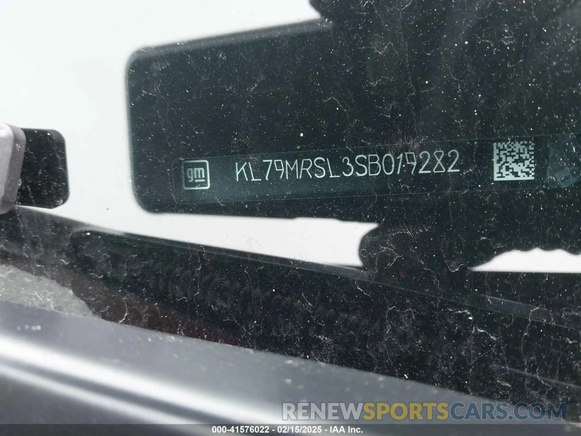 9 Photograph of a damaged car KL79MRSL3SB019282 CHEVROLET TRAILBLAZER 2025