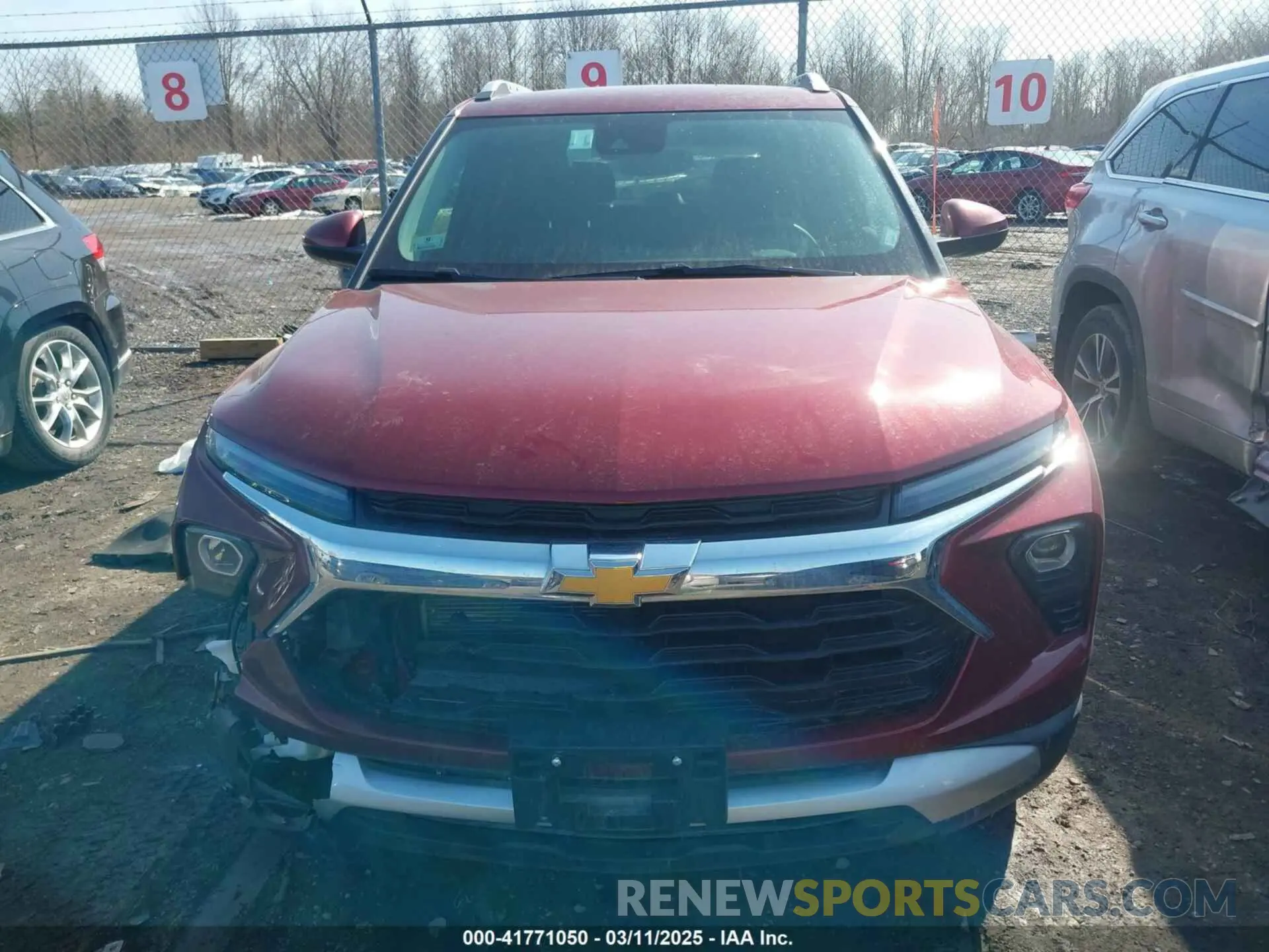 13 Photograph of a damaged car KL79MRSL3SB066747 CHEVROLET TRAILBLAZER 2025