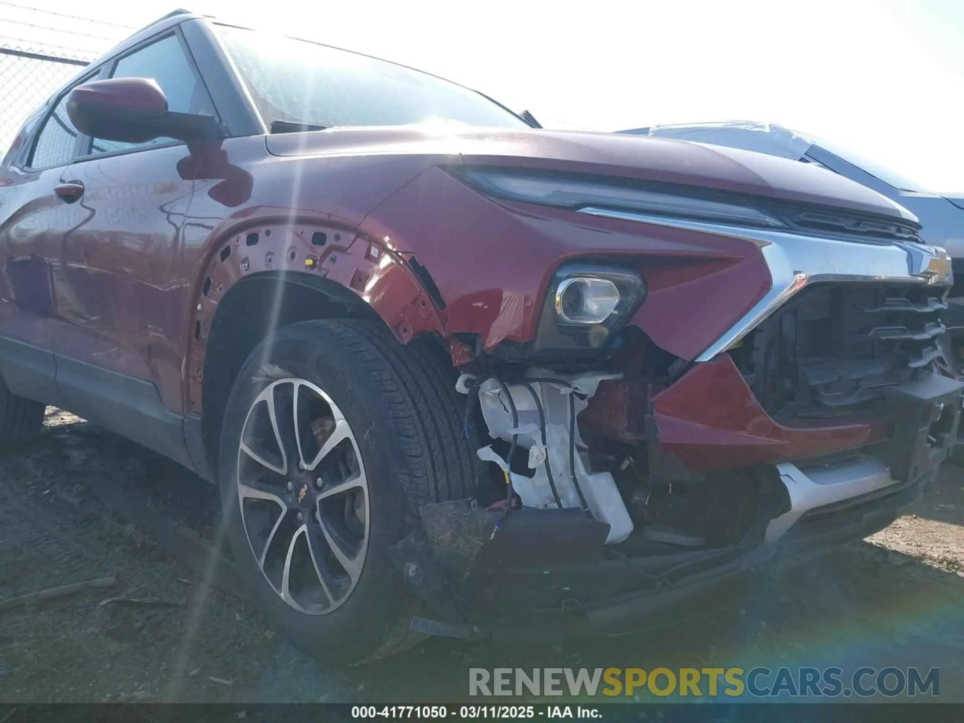 6 Photograph of a damaged car KL79MRSL3SB066747 CHEVROLET TRAILBLAZER 2025