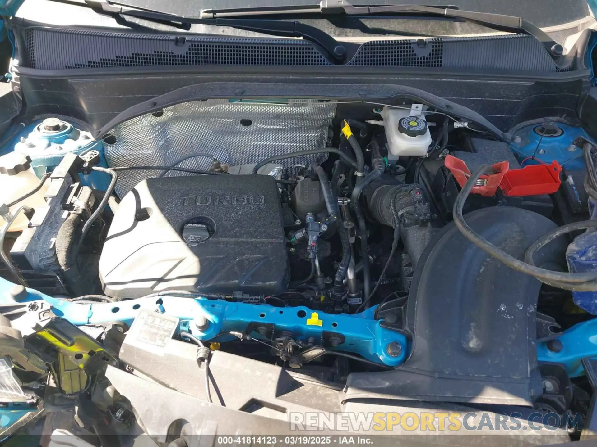 10 Photograph of a damaged car KL79MRSL6SB028333 CHEVROLET TRAILBLAZER 2025