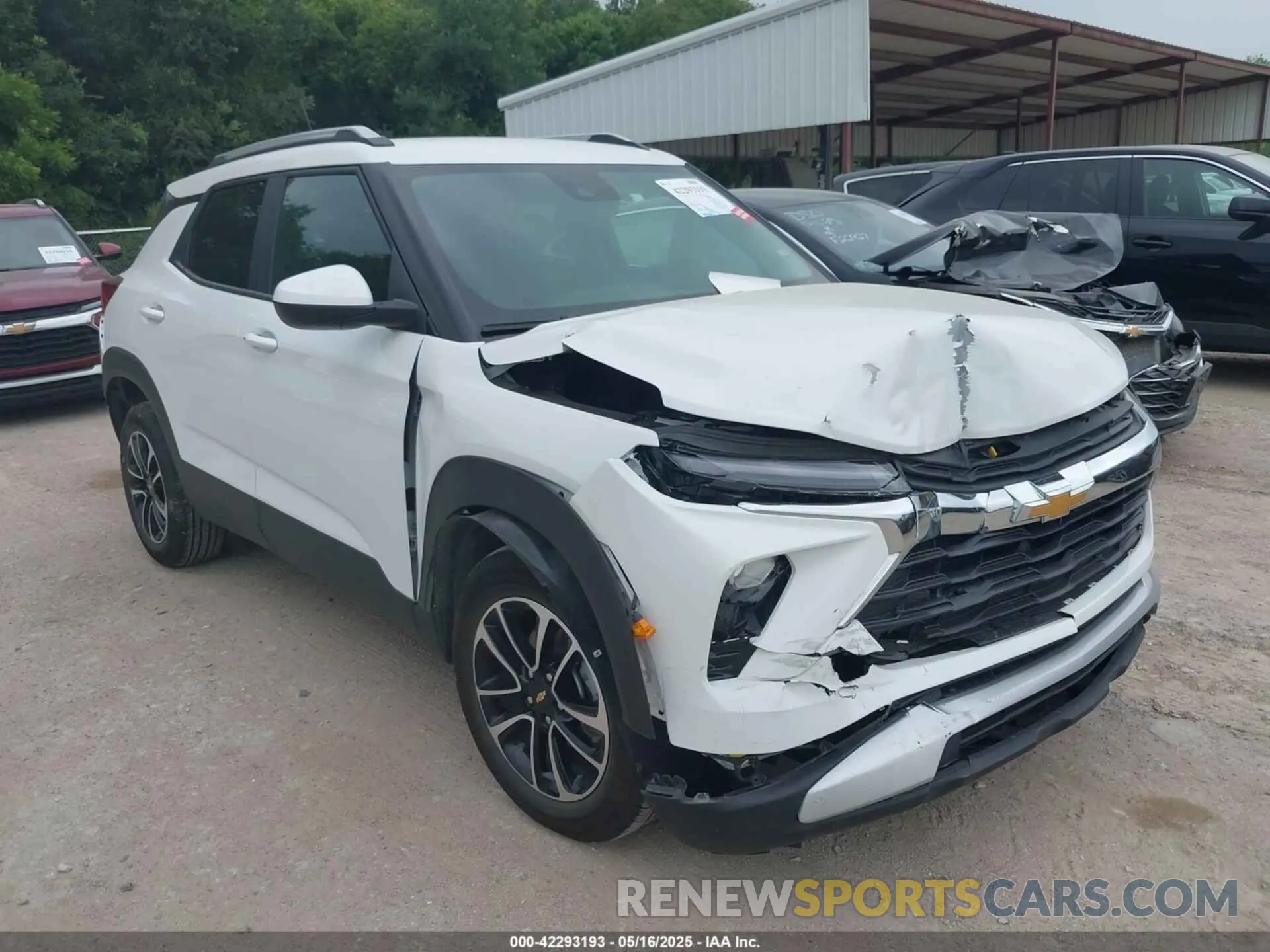 1 Photograph of a damaged car KL79MRSL7SB129154 CHEVROLET TRAILBLAZER 2025