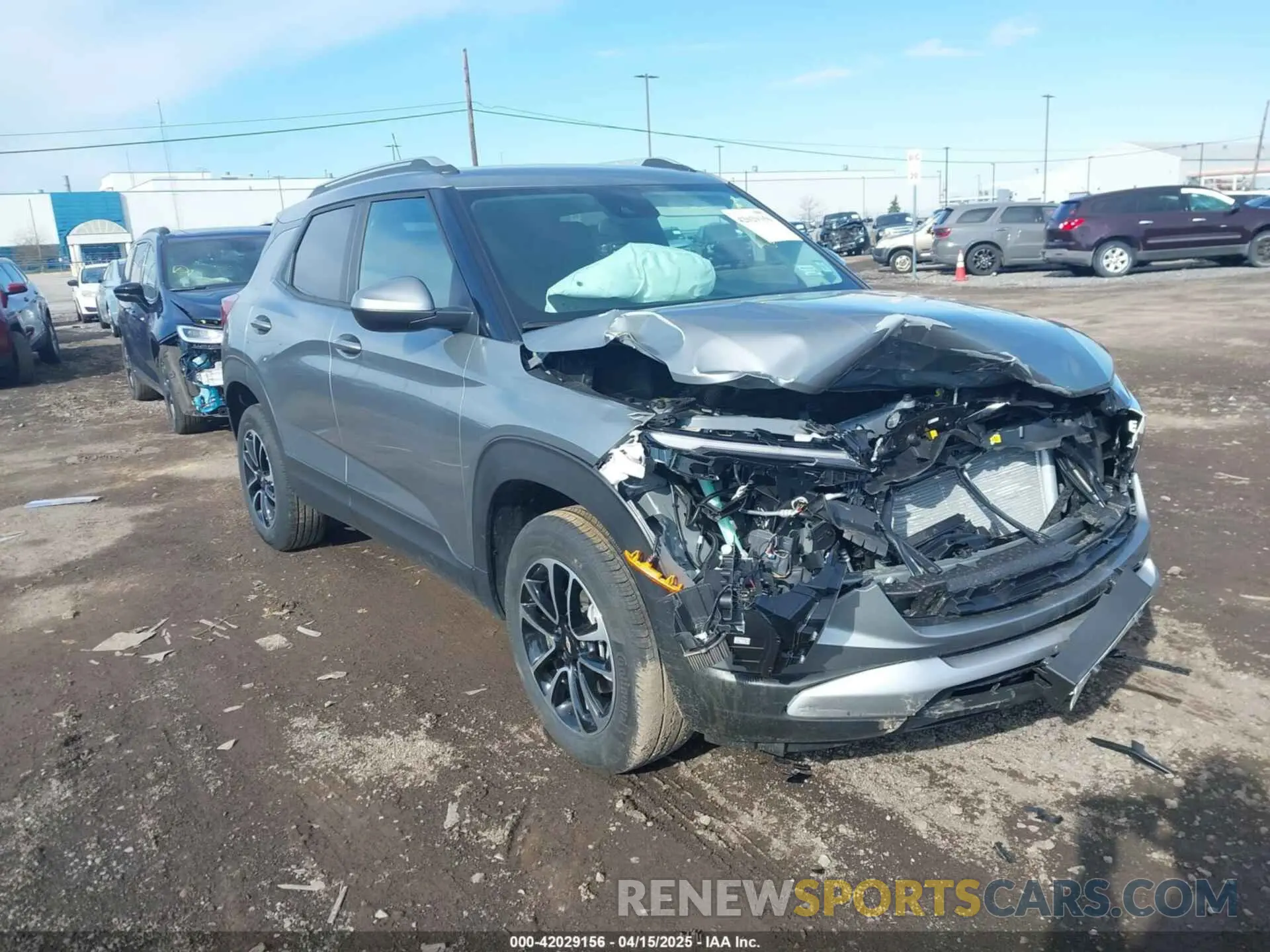 16 Photograph of a damaged car KL79MRSLXSB129018 CHEVROLET TRAILBLAZER 2025